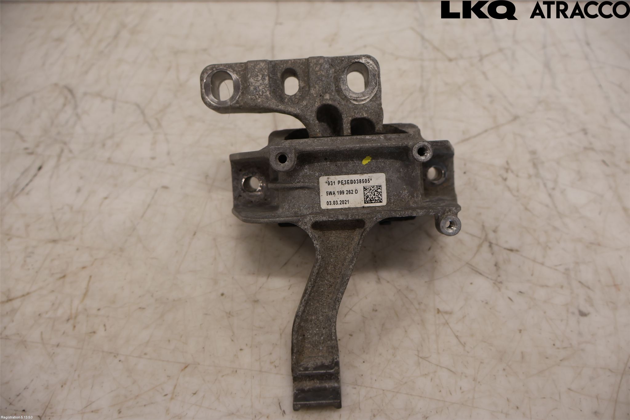 Volkswagen VW GOLF / E-GOLF VIII 20- Motor Feste Stål-Alu