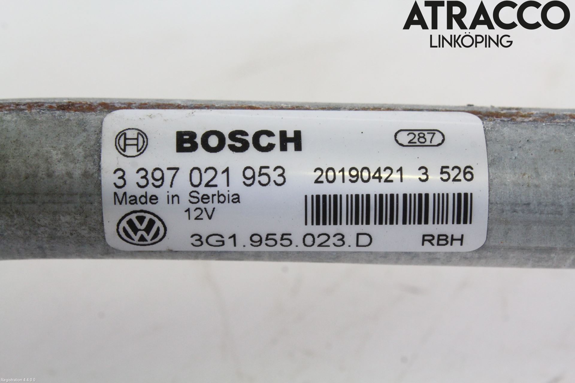 Volkswagen VW PASSAT 15-19 Viskermotor Frontrute