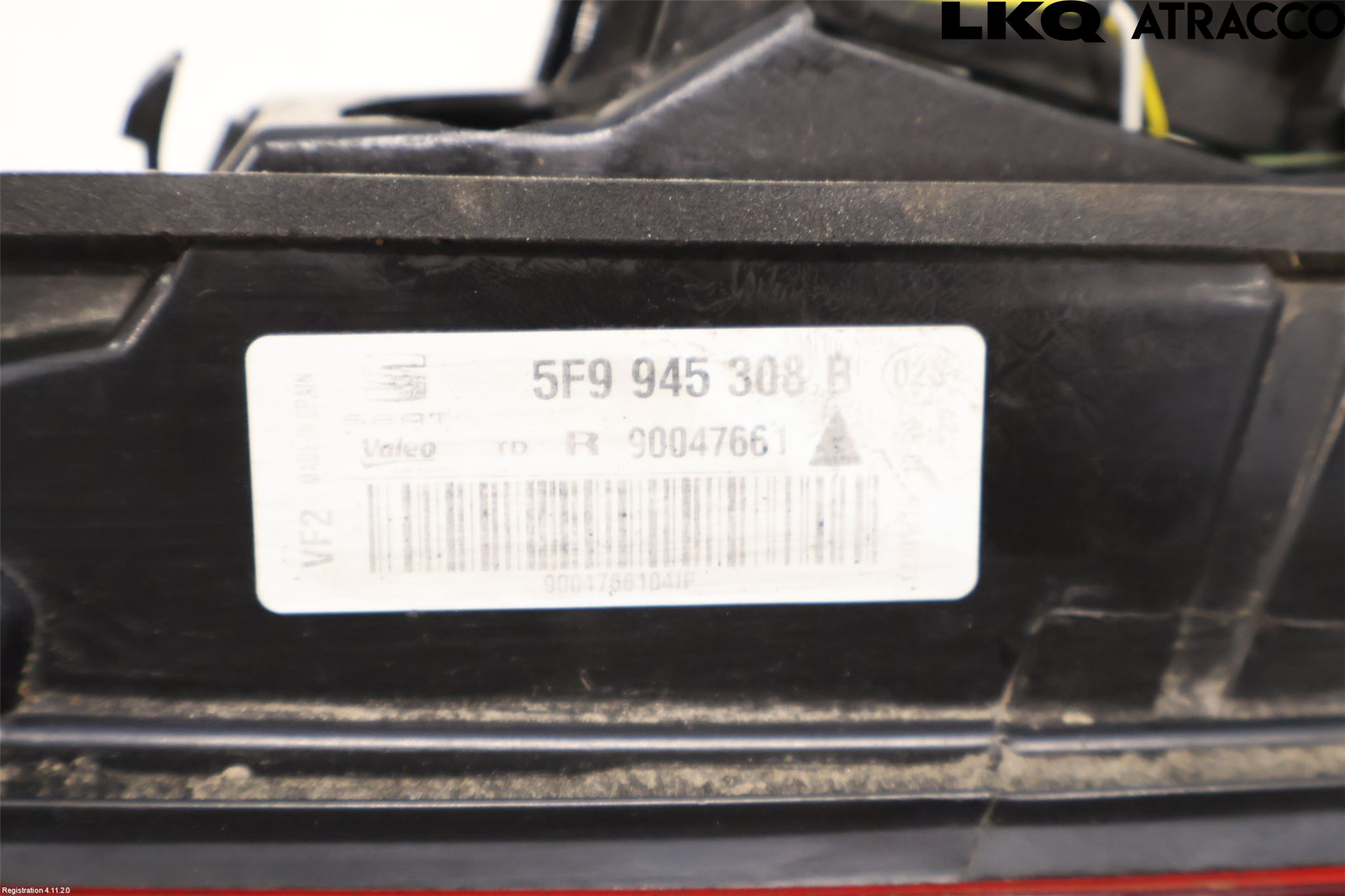 Seat LEON 13-20 Baklykt Høyre  På Luke(Indre)