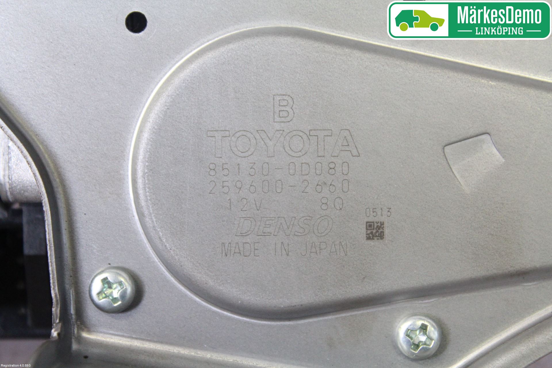 Toyota YARIS XP130 12-14 Viskermotor Bakluke