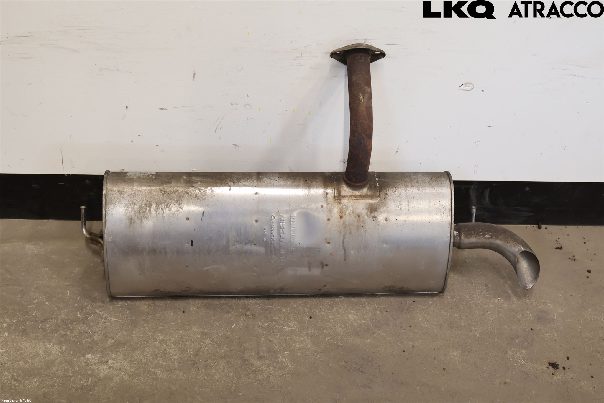 Nissan QASHQAI 17-21 Eksos Bakre Potte