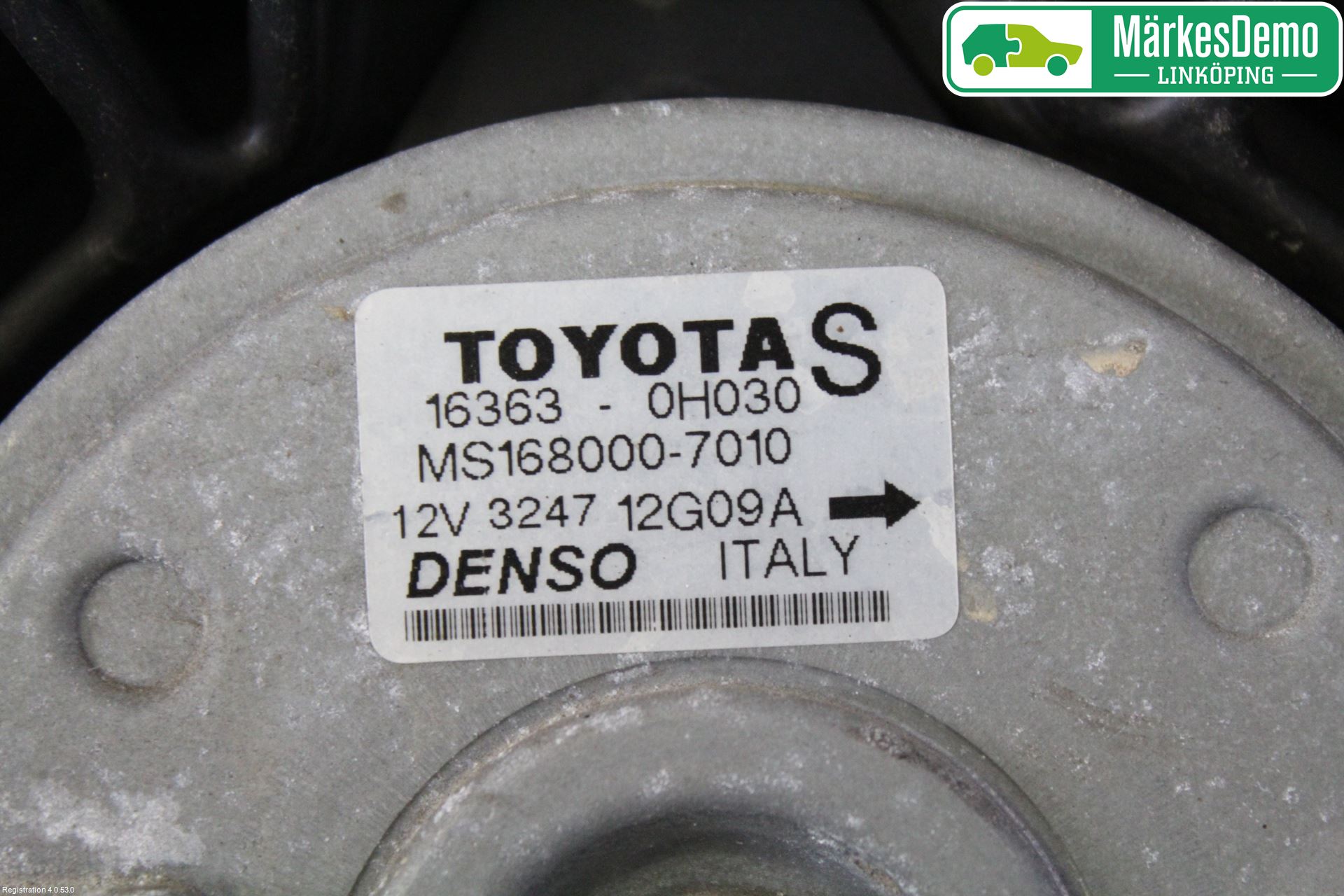 Toyota AVENSIS 03-06 Kjølevifte Elektrisk