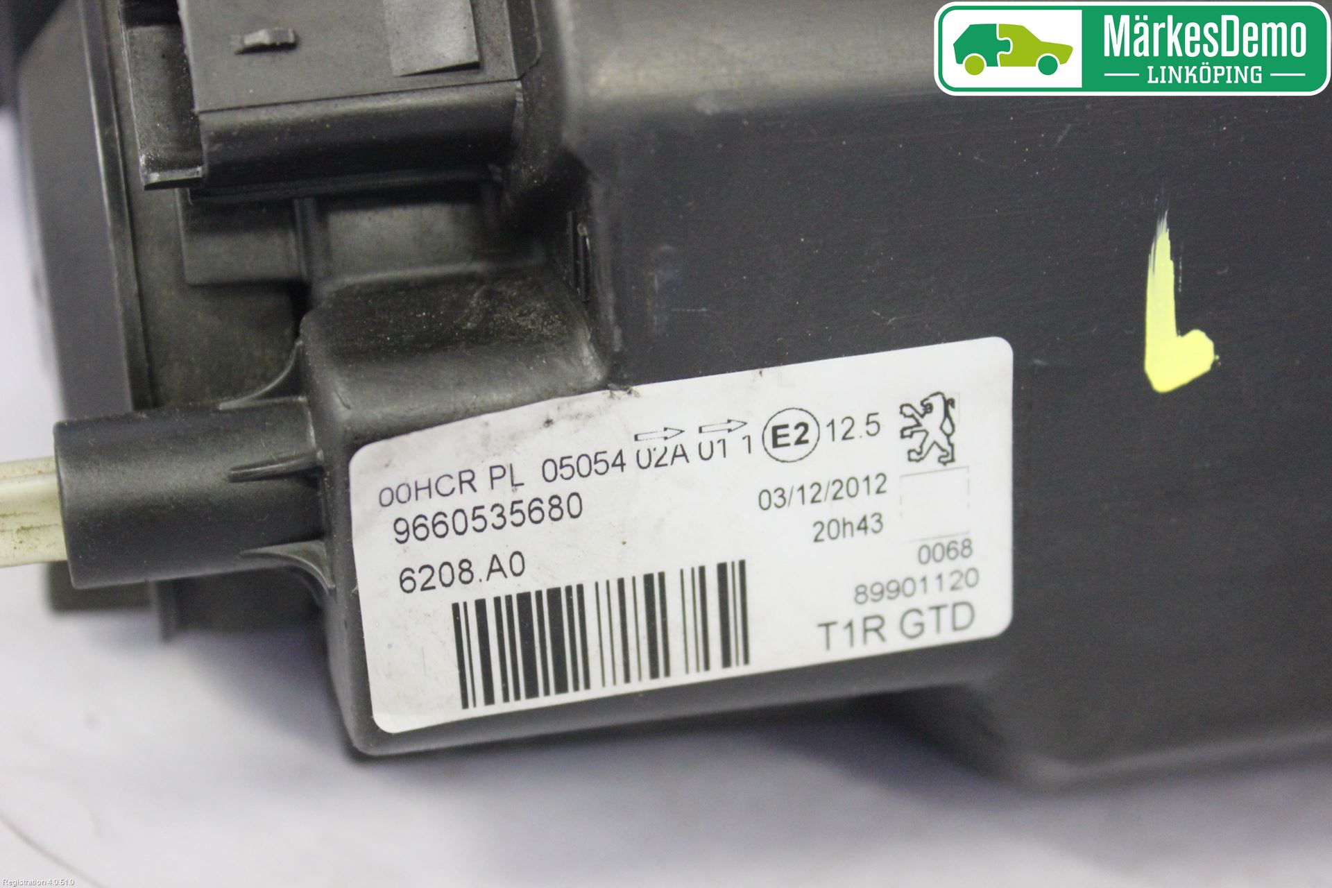 Peugeot 206 98-09 Frontlykt Venstre