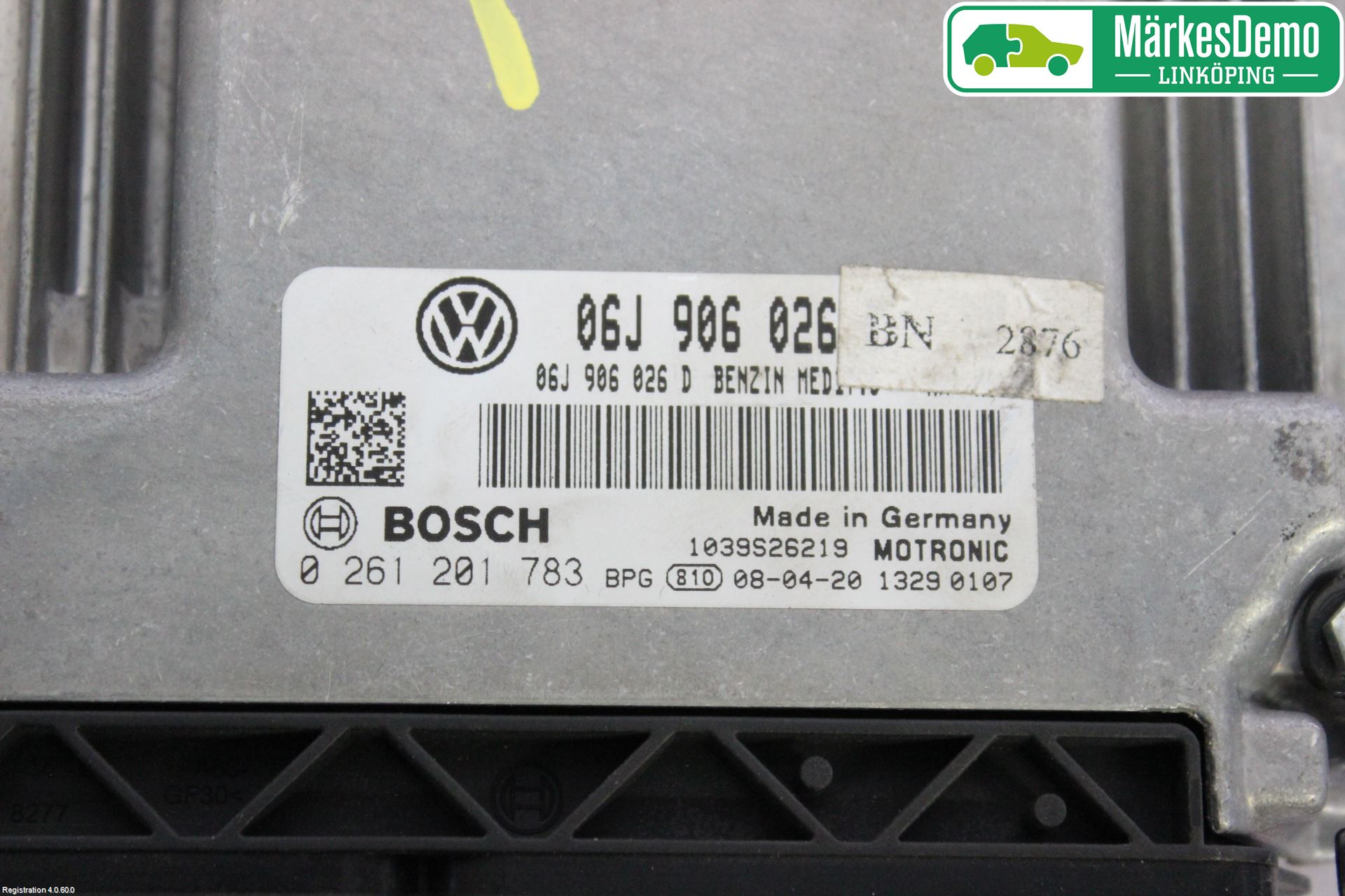 Volkswagen VW PASSAT CC 08-16 Styreenhet Innsprøytning