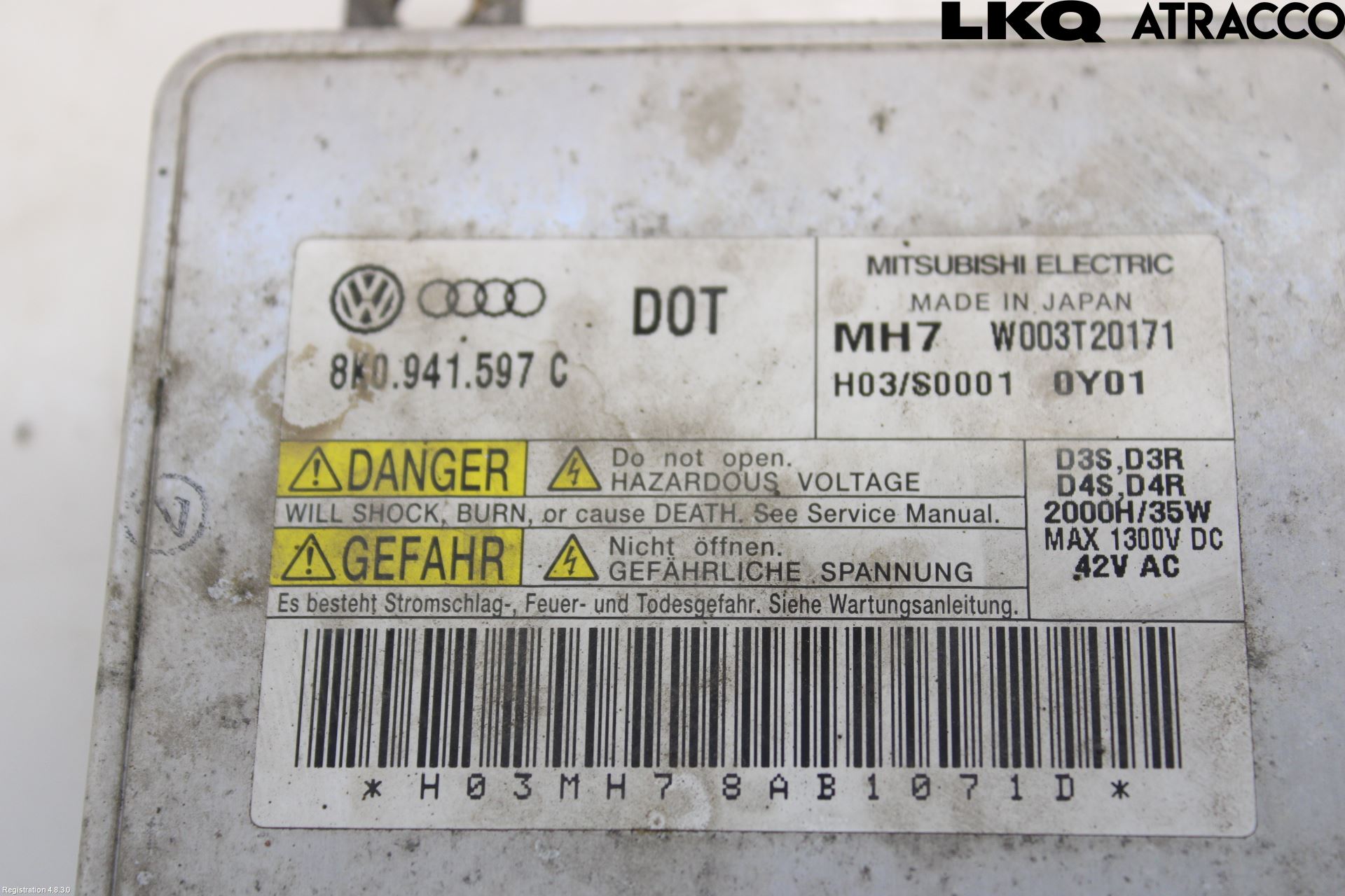 Audi A6/S6     05-11 Styreenhet Xenon