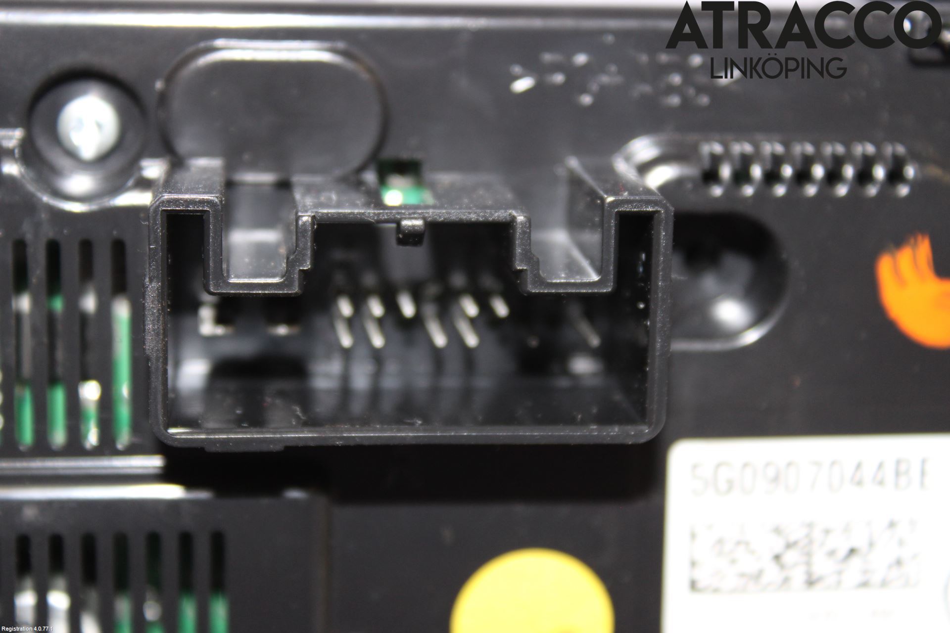Volkswagen VW GOLF / E-GOLF VII 13-20 Varme Ac Betjening-Display