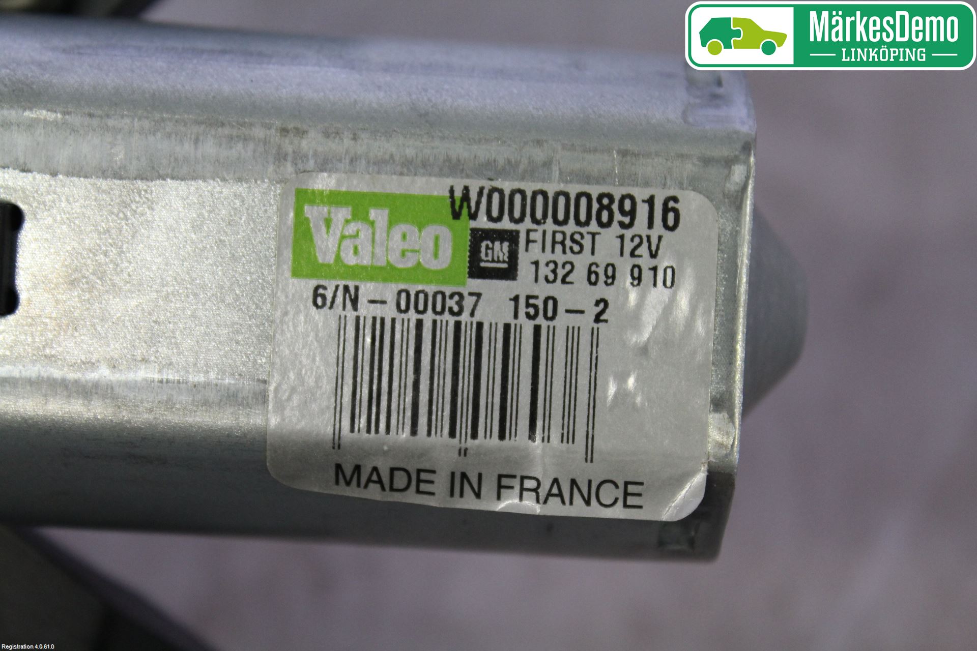 Opel INSIGNIA 09-16 Viskermotor Bakluke