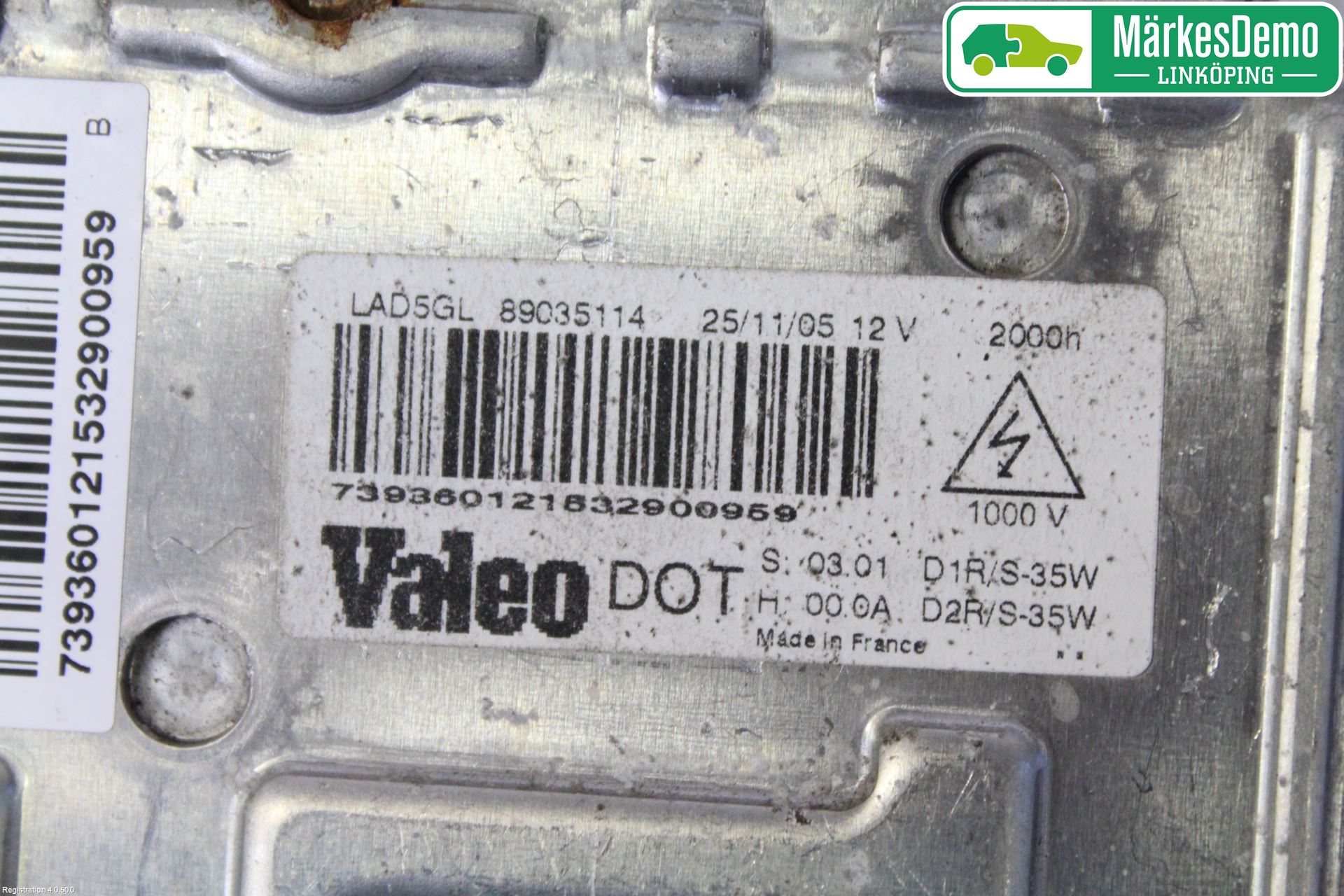Citroen C5     05-08 Styreenhet Xenon
