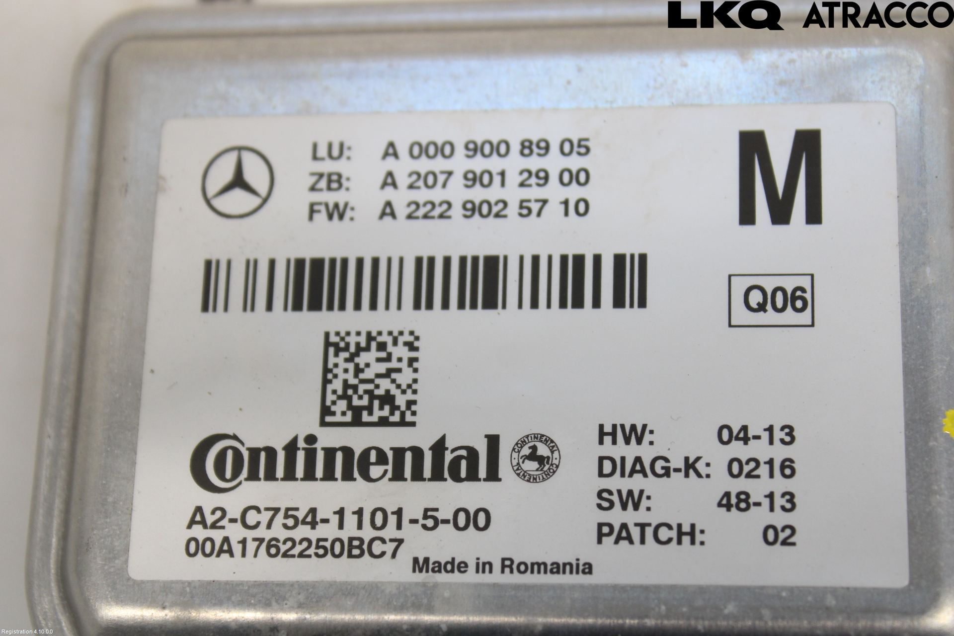 Mercedes-Benz MB VITO/V-KLASS (W640,W447,W448) 14- Parkeringshjelp Kamera