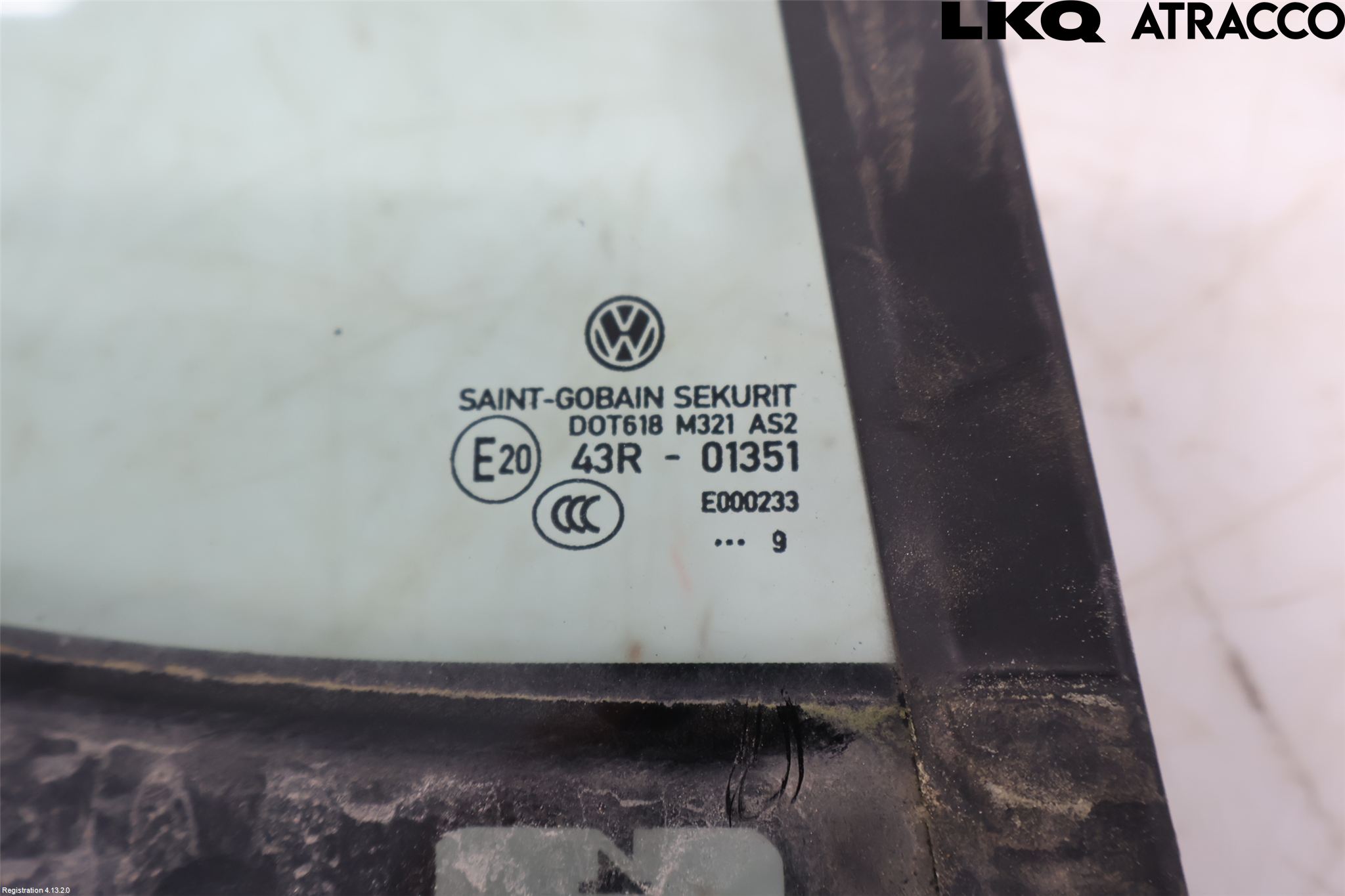 Volkswagen VW T-CROSS 19- Dørrute Bak Høyre Trekant 4D