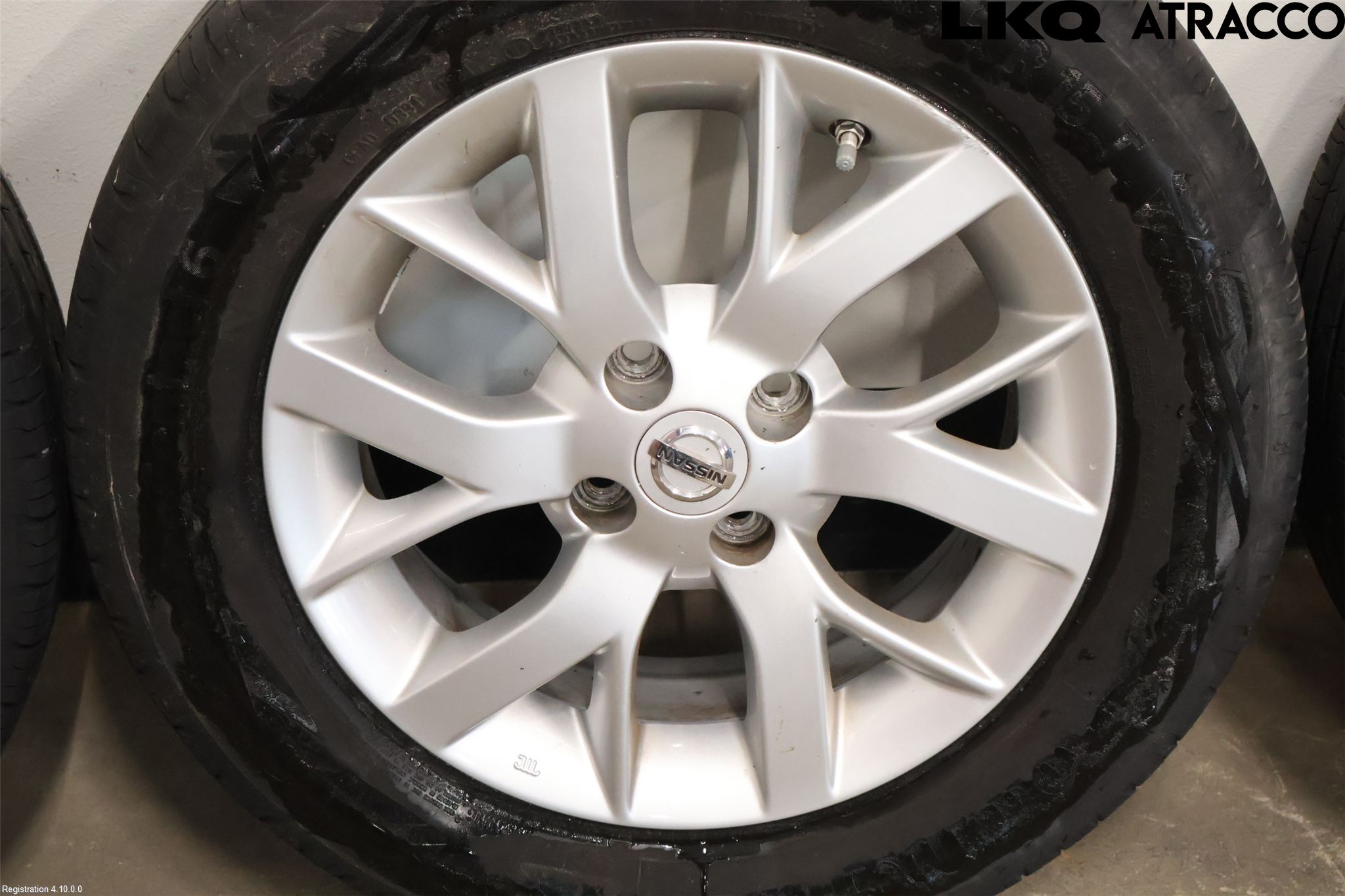 Nissan NOTE E12 14-20 Dekk Sommer På Alu Felg 4Stk