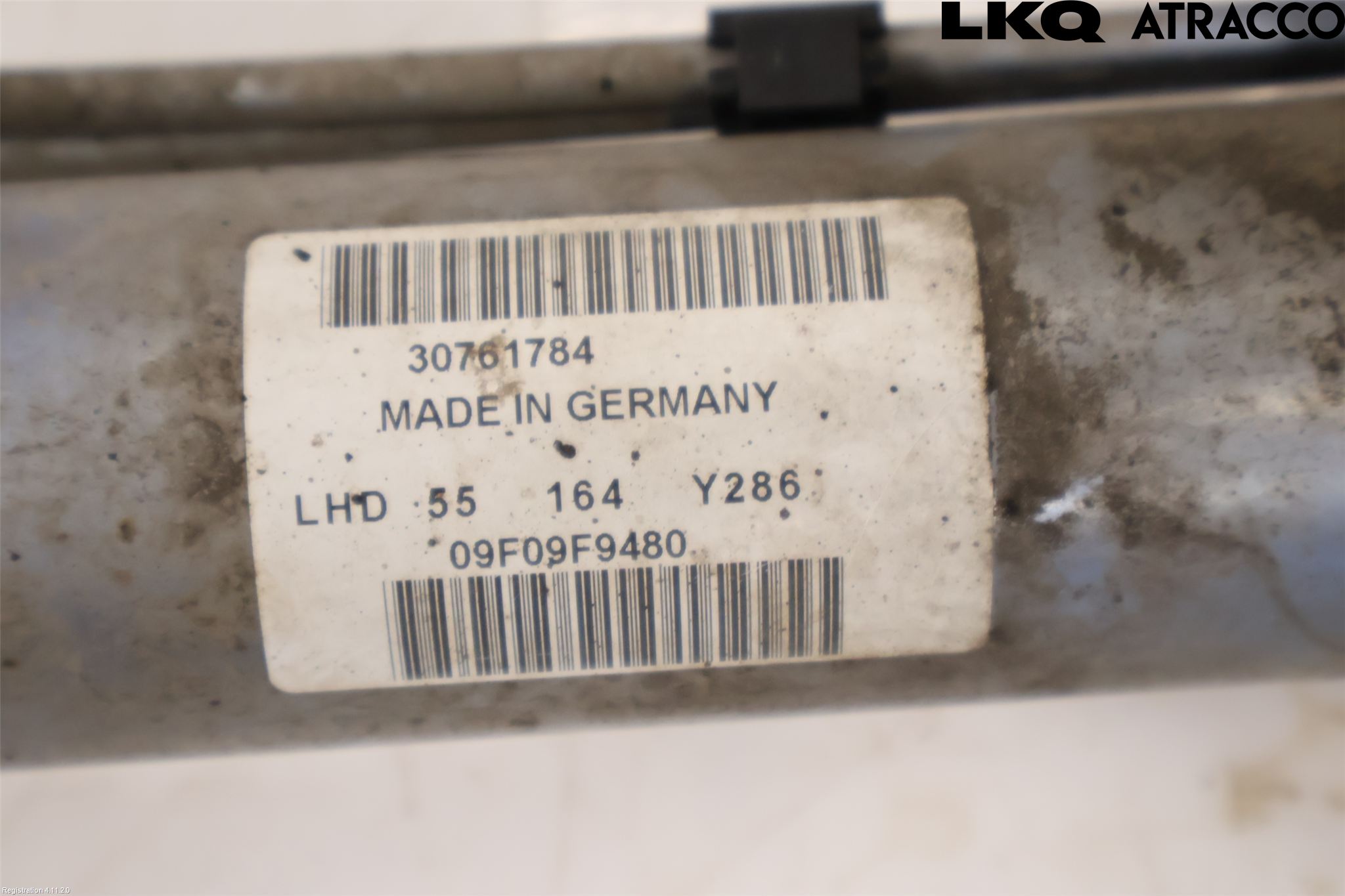 Volvo V70 08-13 Servo Snekke - Tannstang