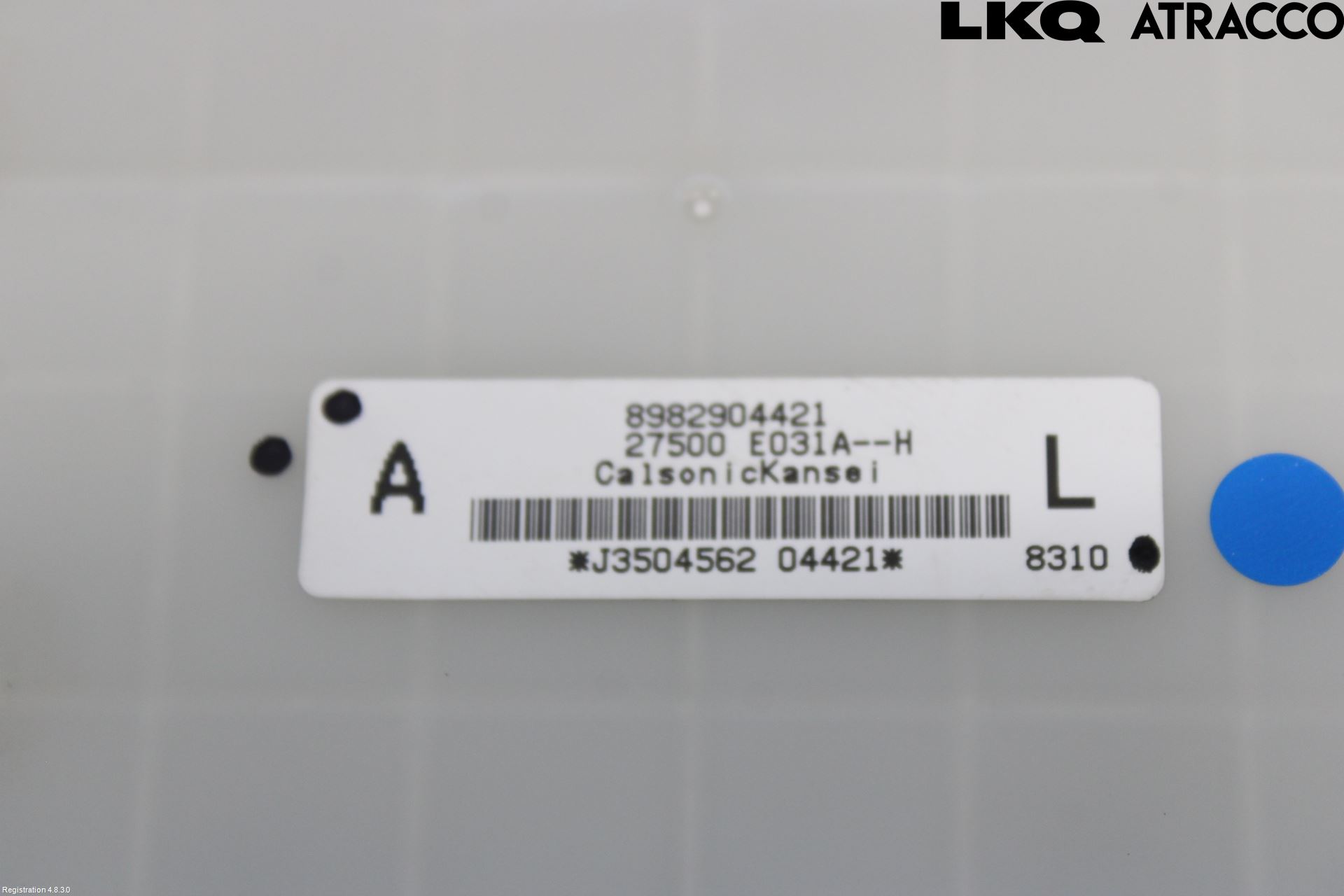 Isuzu D-MAX Varme Ac Betjening-Display