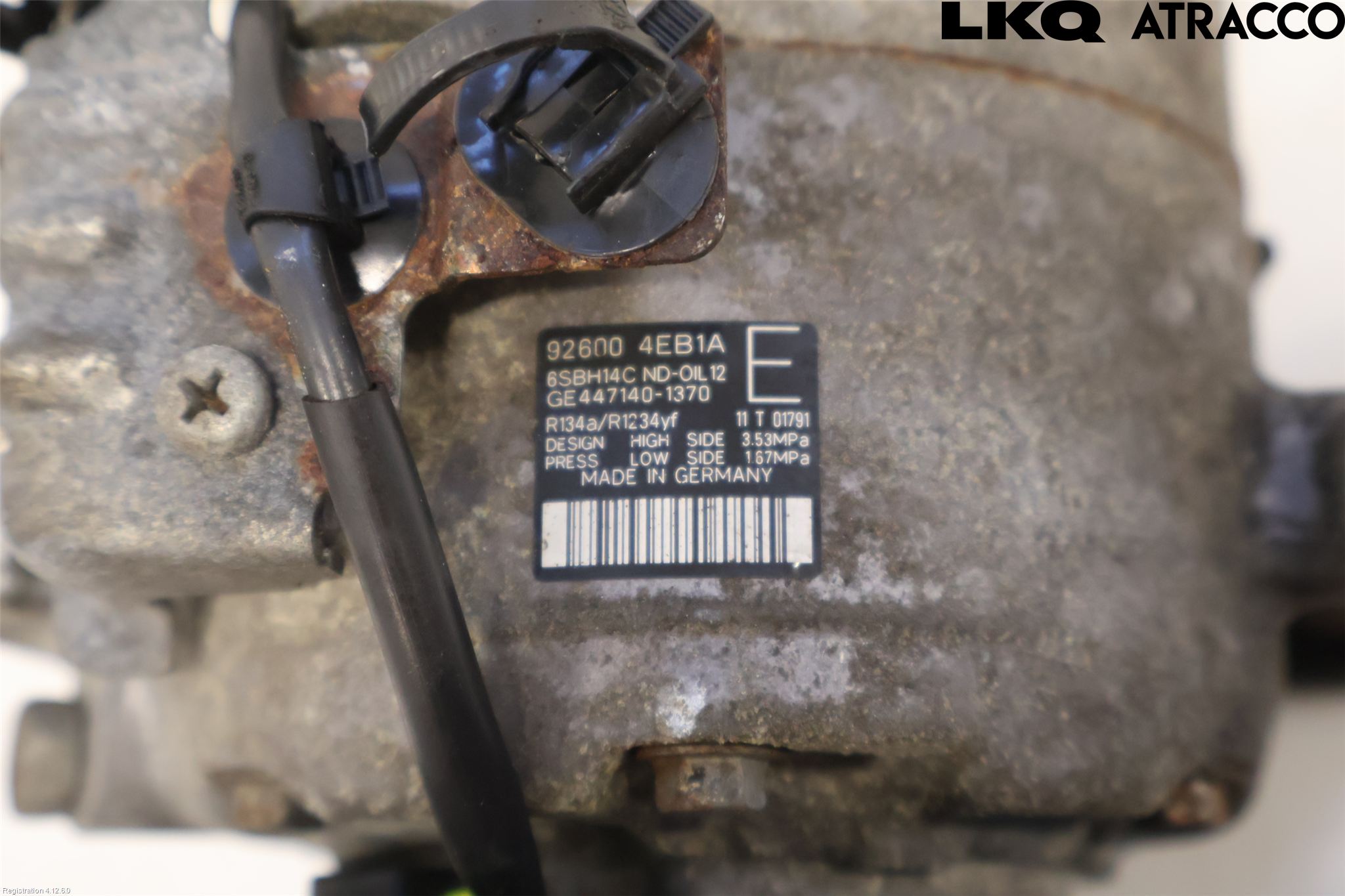 Nissan QASHQAI 14-17 Varme Ac Kompressor