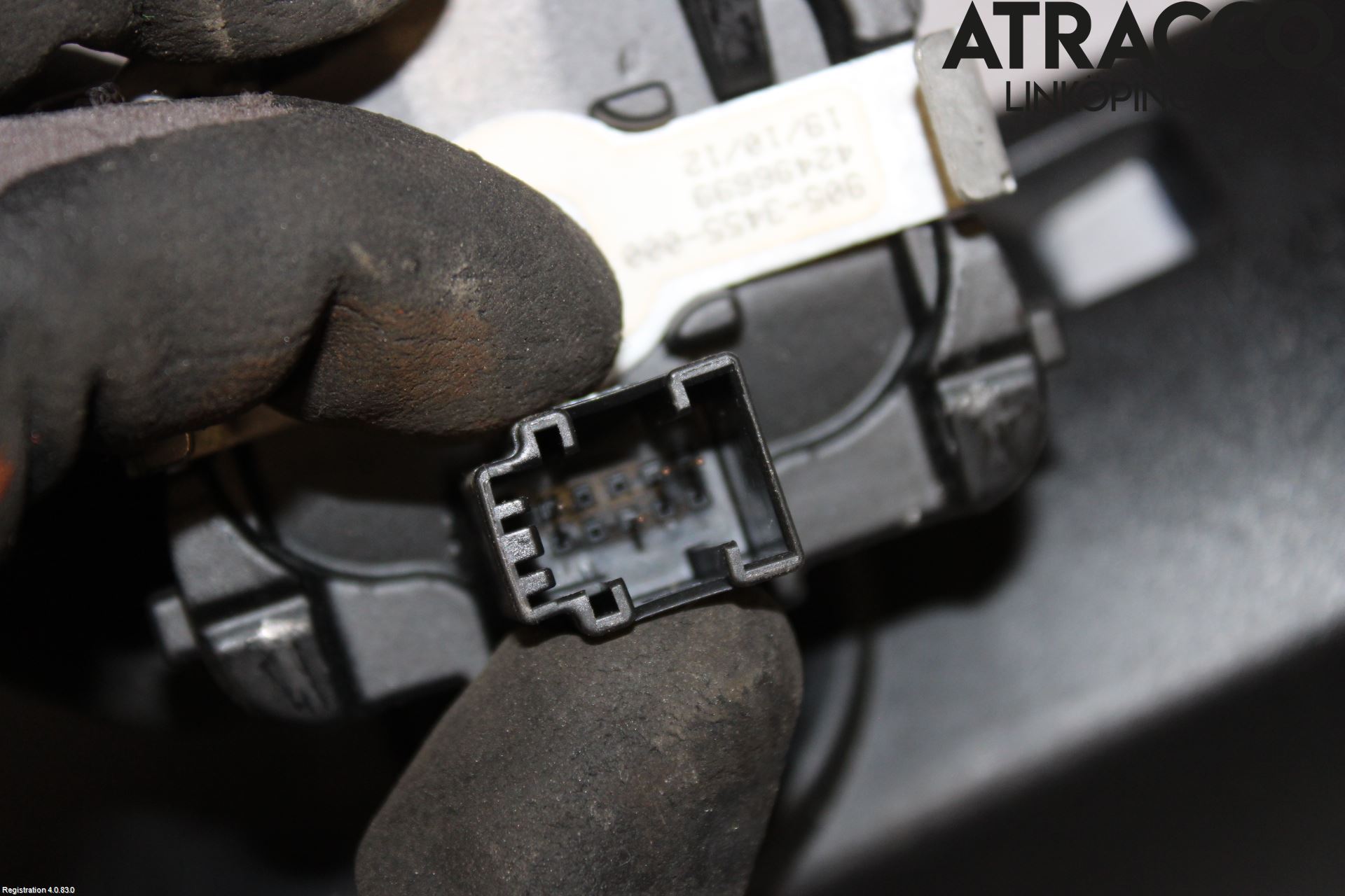 BMW 5 F10/F11/F18 09-17 Speil Innvendig El