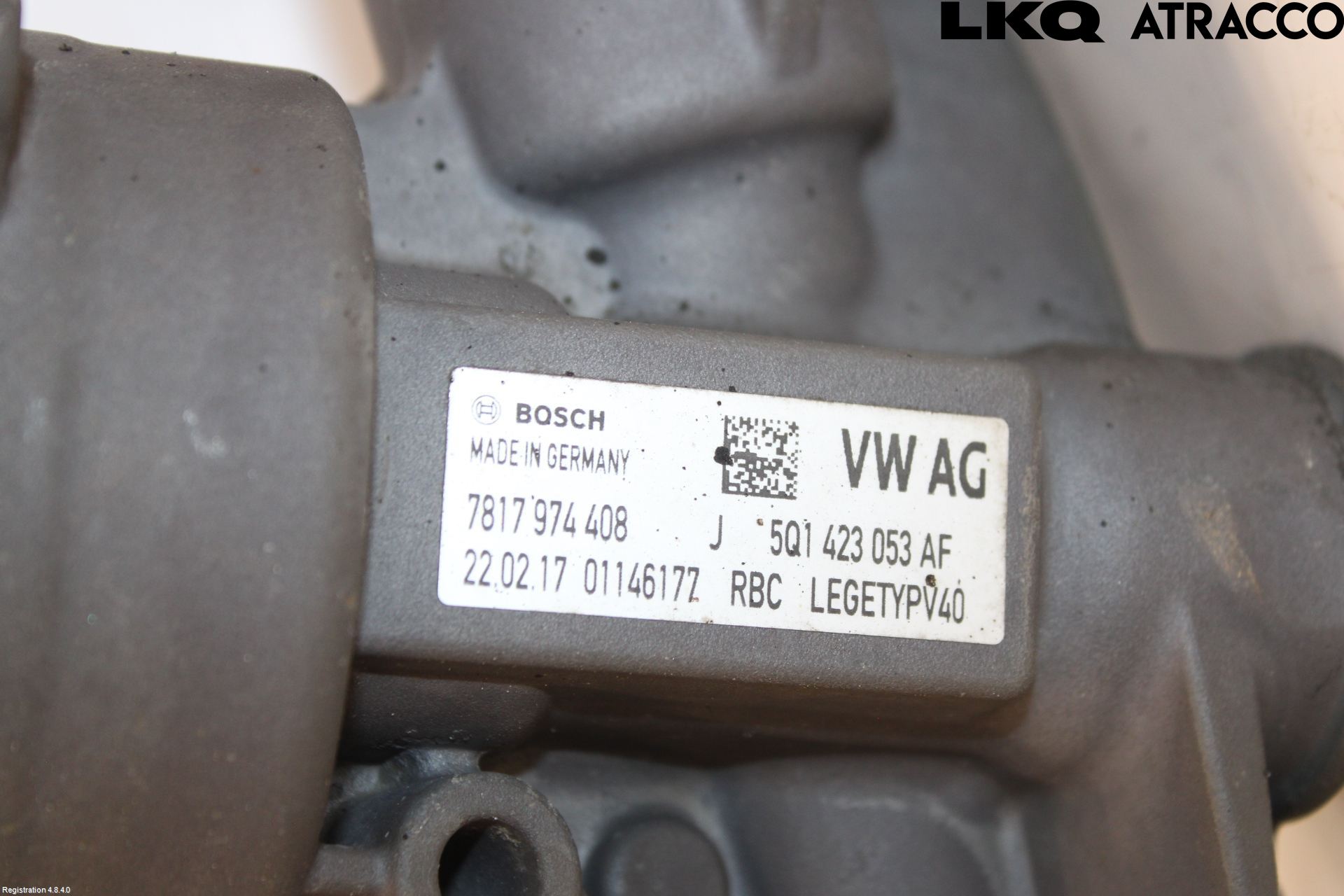 Volkswagen VW GOLF / E-GOLF VII 13-20 Styrväxel/Snäcka Elektrisk