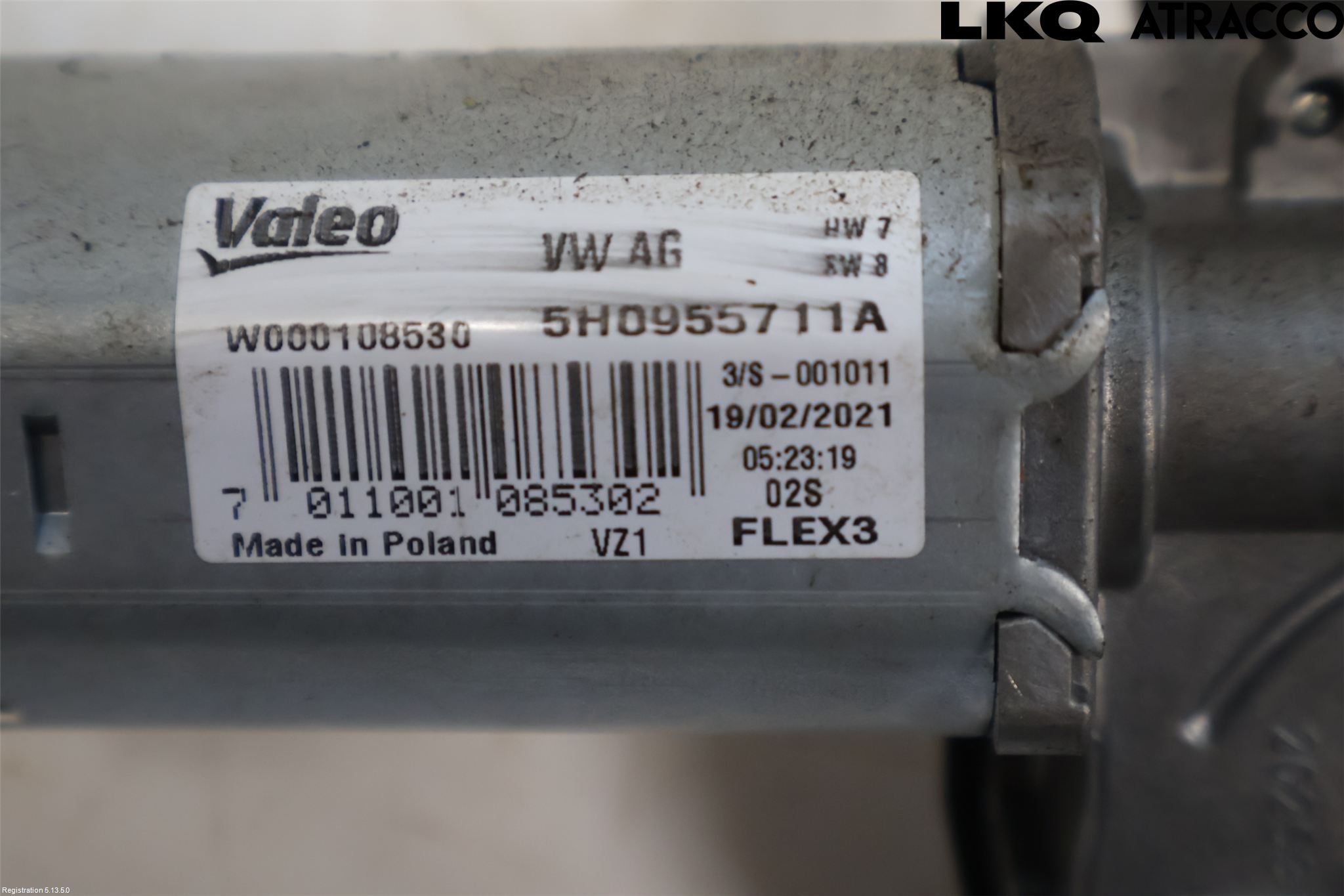 Volkswagen VW GOLF / E-GOLF VIII 20- Viskermotor Bakluke