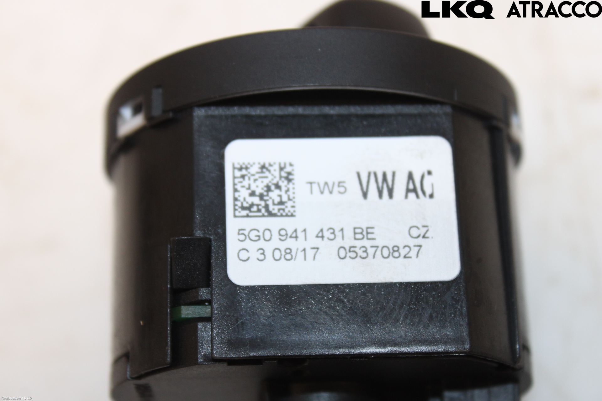 Volkswagen VW GOLF / E-GOLF VII 13-20 Bryter Hovedlys