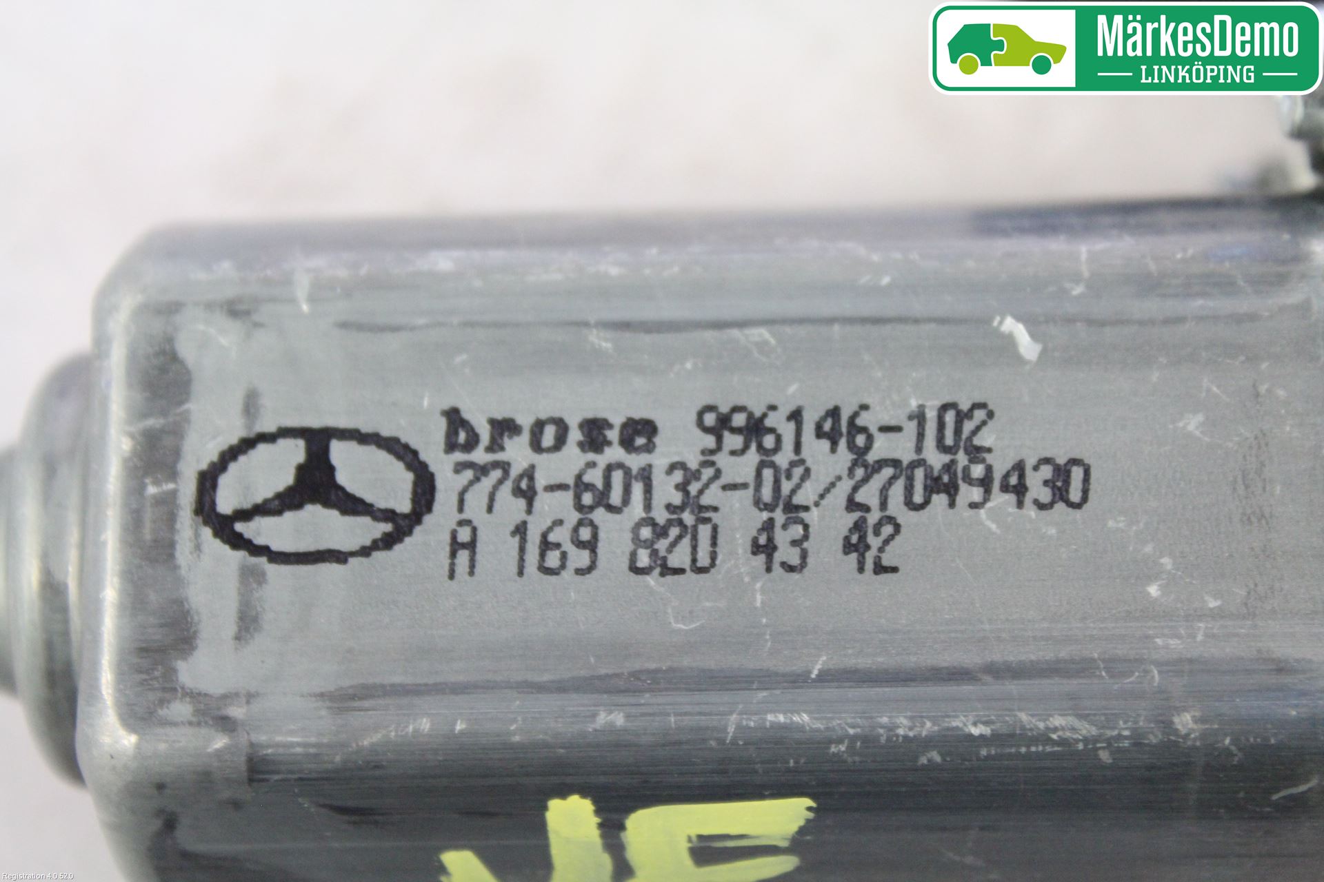 Mercedes-Benz MB B-KLASS (W245) 05-12 Vindusheismotor
