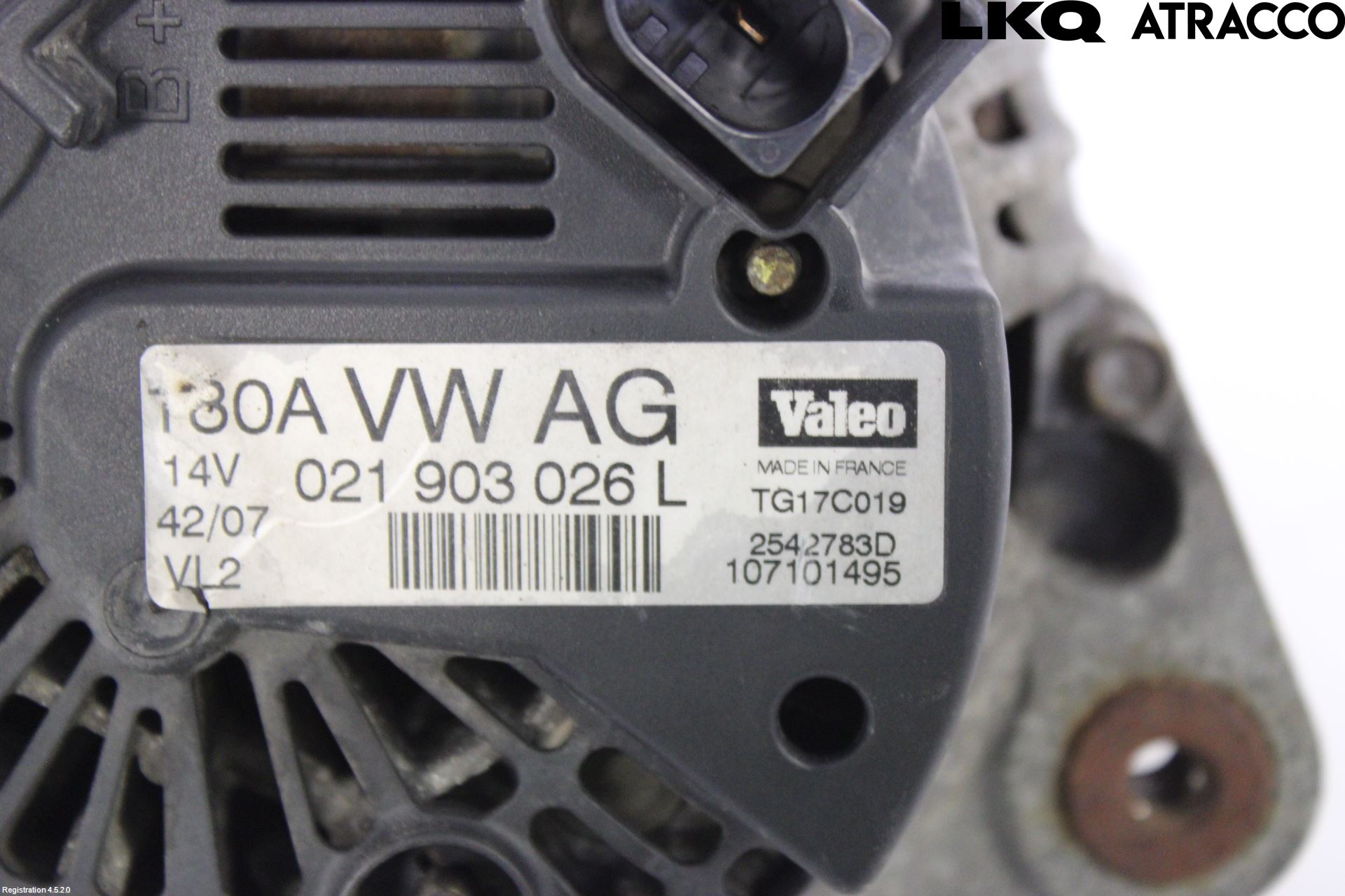 Volkswagen VW PASSAT 05-11 Dynamo