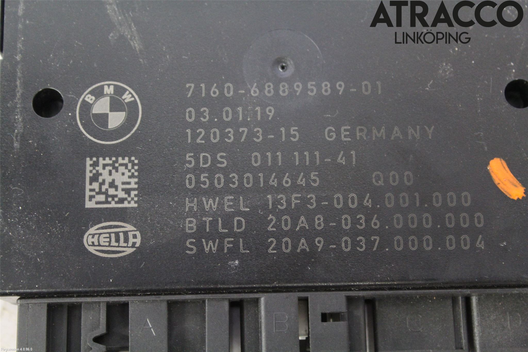BMW 3 F30/F31/F80 12-19 Styreenhet Tilhengerfeste