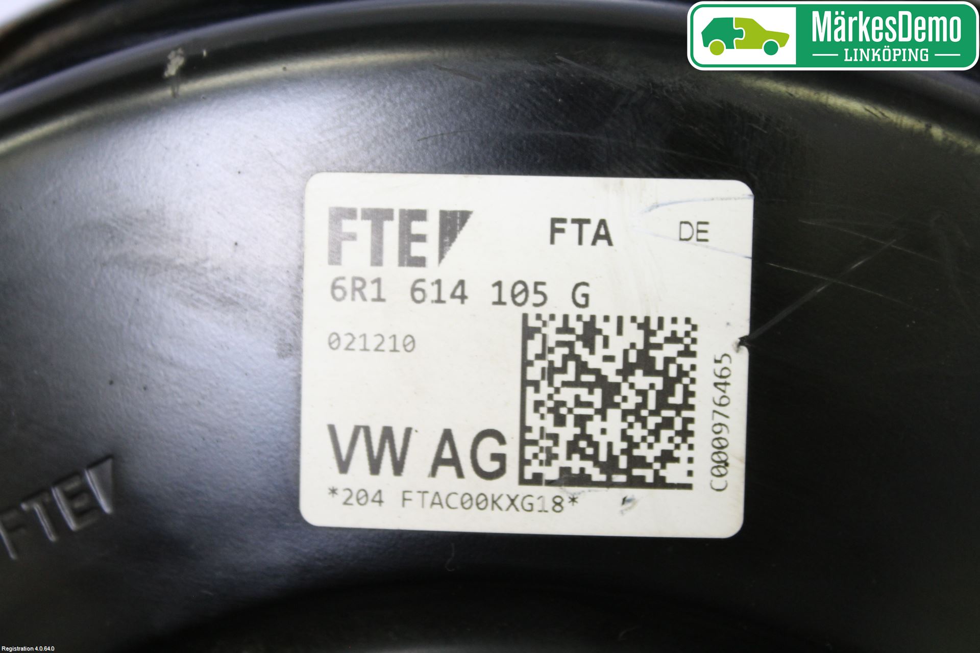 Skoda FABIA 07-14 Bremseservo