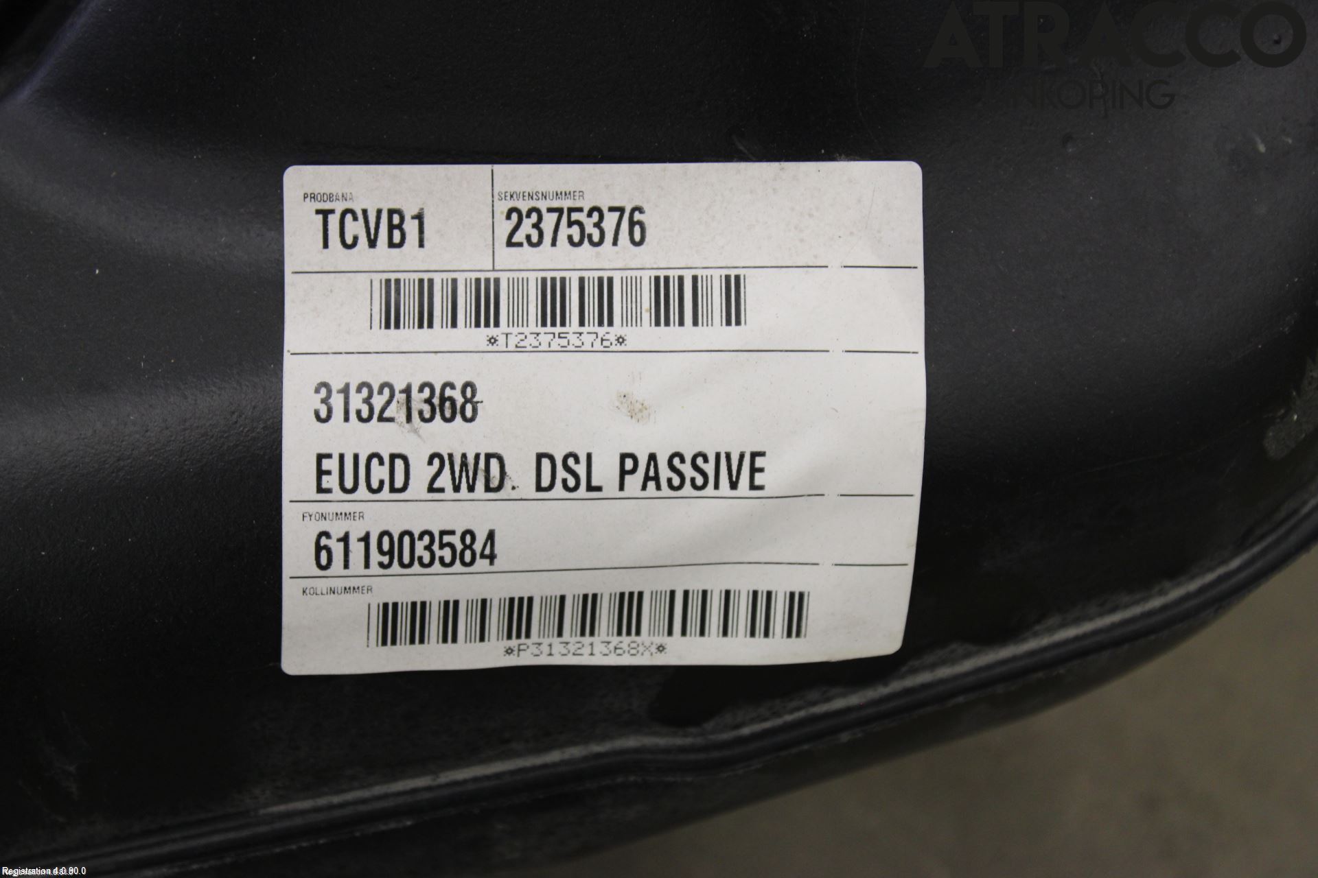 Volvo V70 08-13 Drivstofftank Diesel