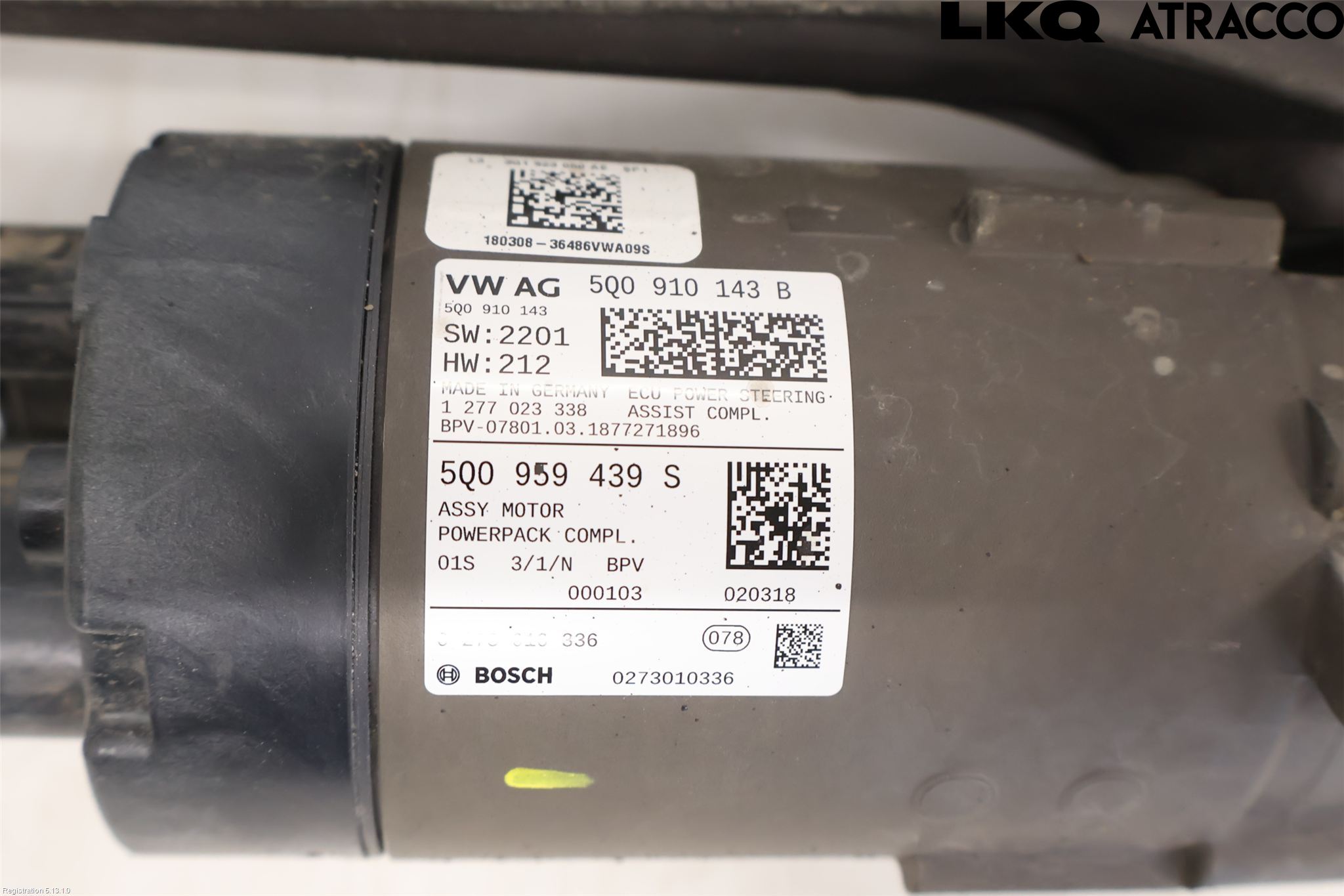 Volkswagen VW PASSAT 15-19 Styrväxel/Snäcka Elektrisk