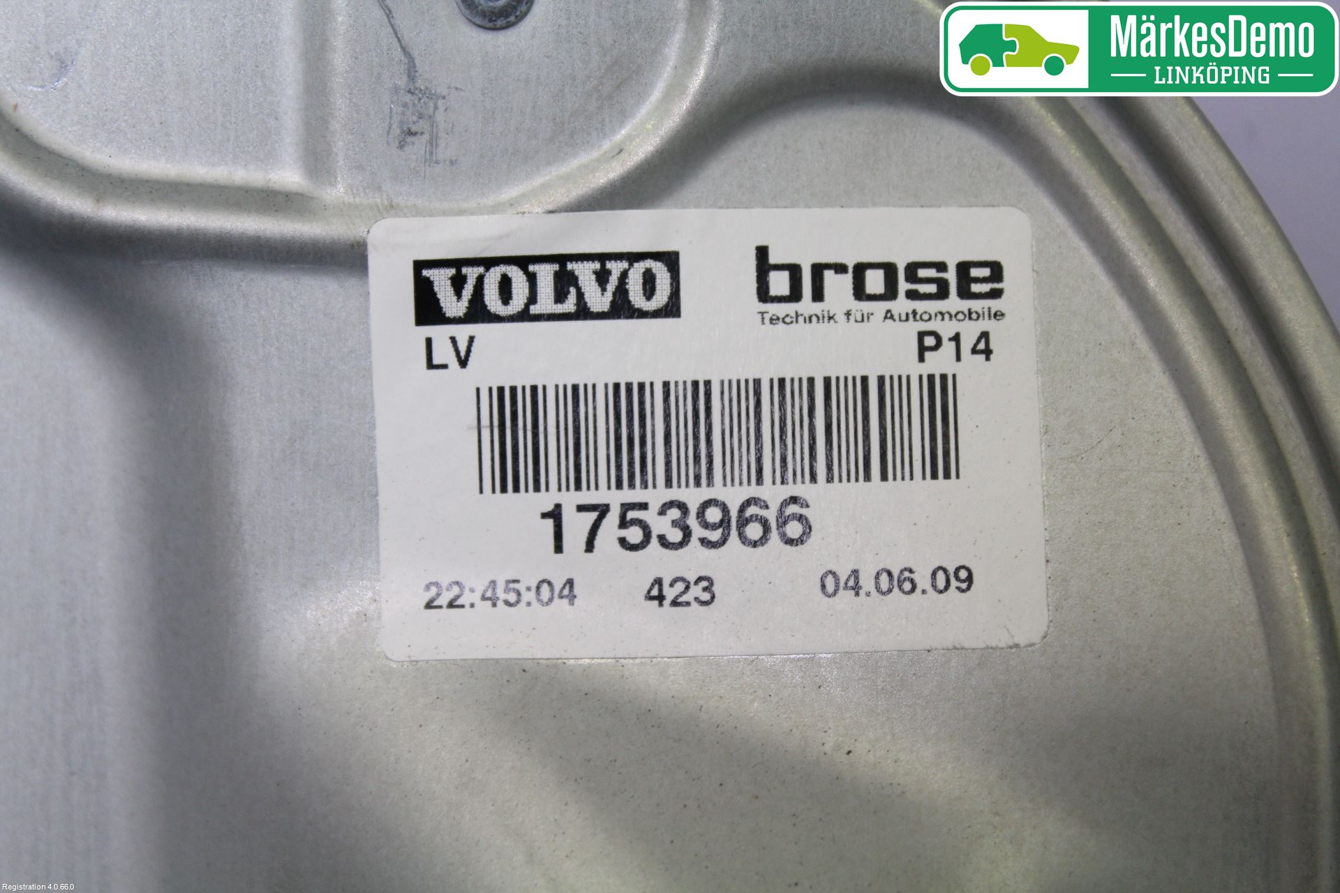 Volvo C30 07-10 Vindusheis