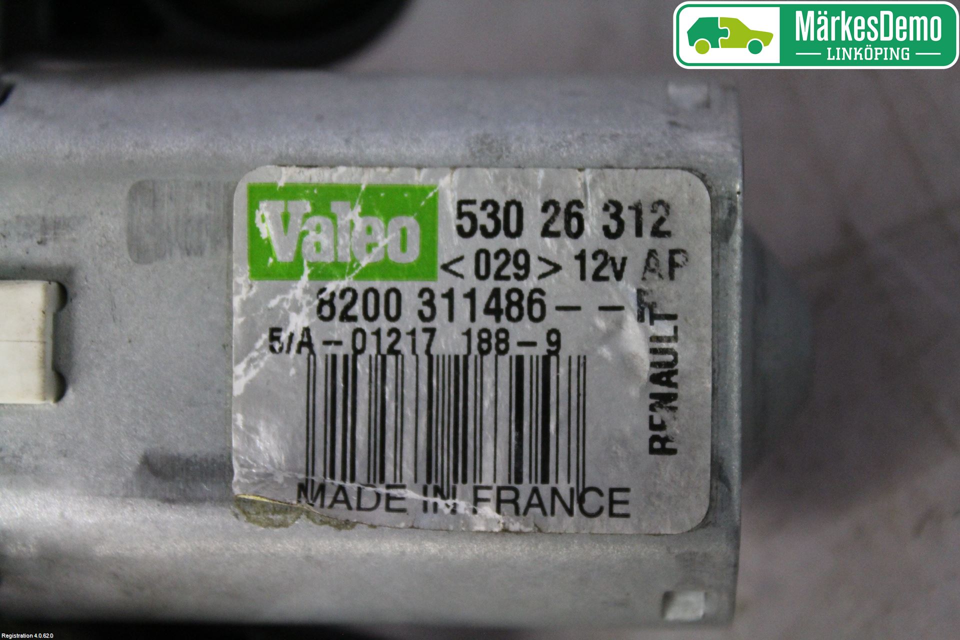 Renault CLIO III  09-12 Viskermotor Bakluke