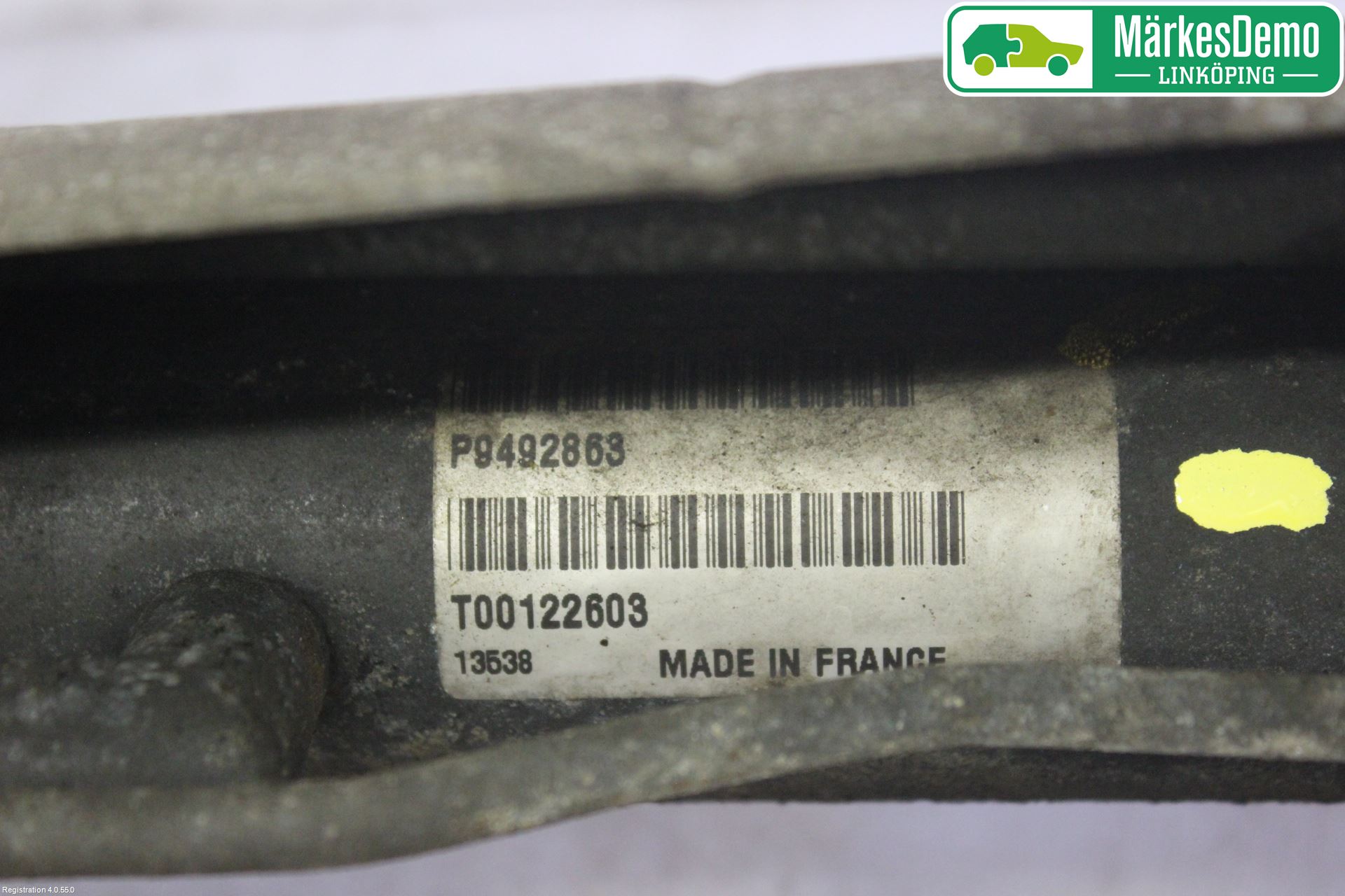 Volvo S80 99-03 Servo Snekke - Tannstang