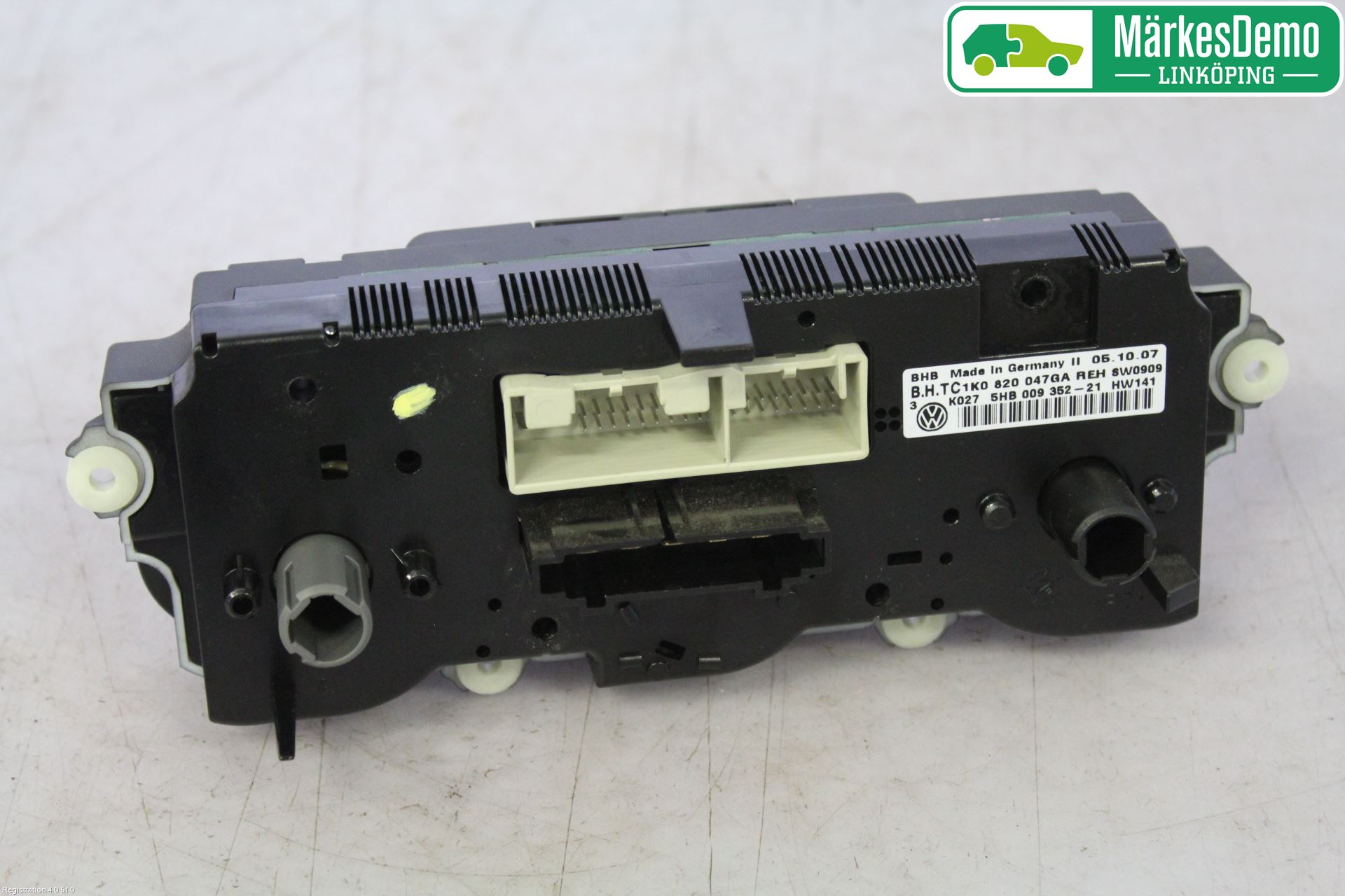 Volkswagen VW GOLF PLUS/CROSS GOLF 04-14 Varme Ac Betjening-Display
