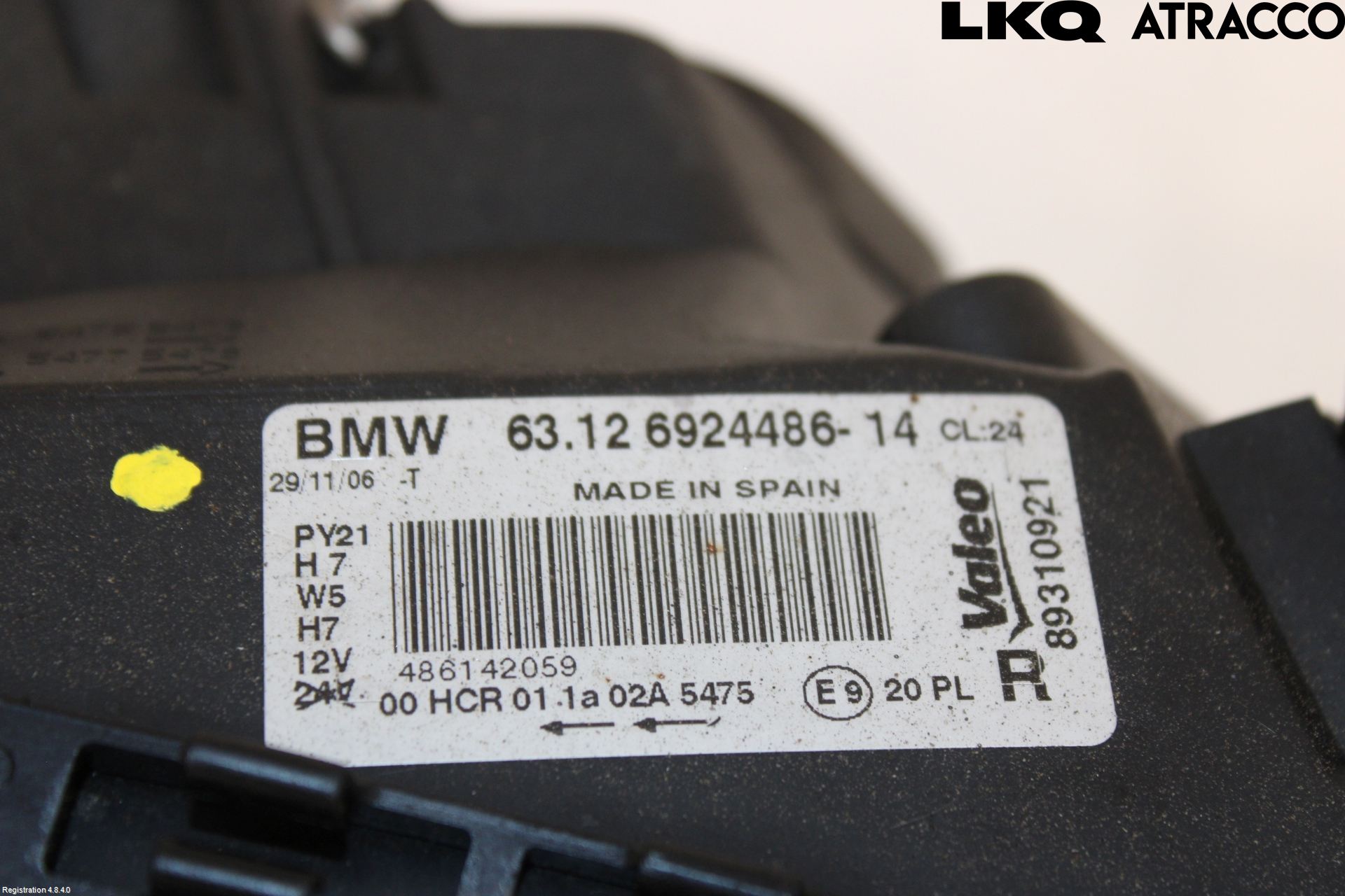 BMW 1 E87/81 5D/3D 03-11 Frontlykt Høyre