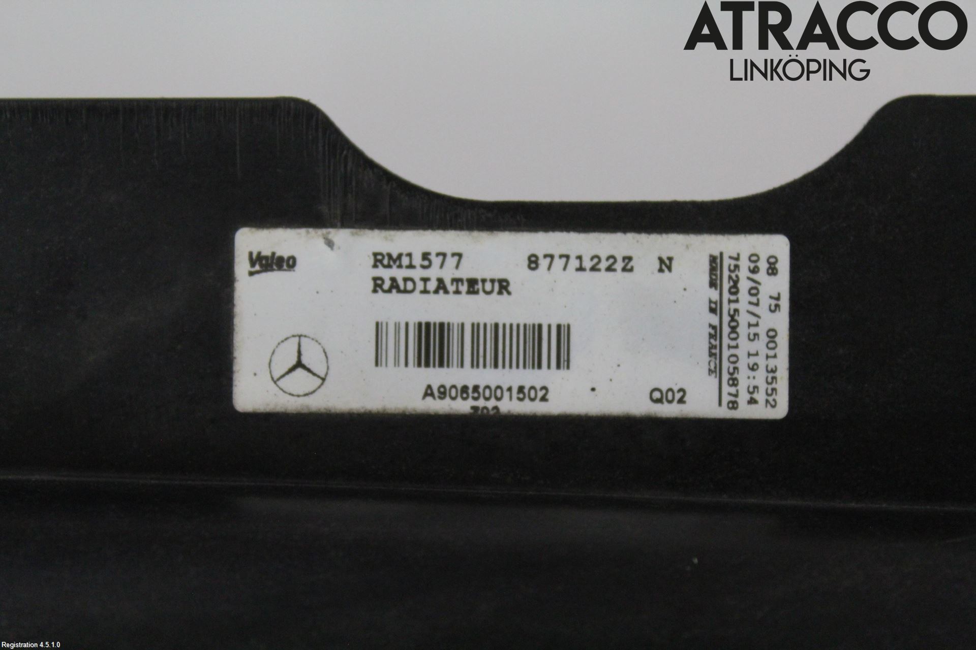 Mercedes-Benz MB SPRINTER (W906) 06-18 Radiator Automat