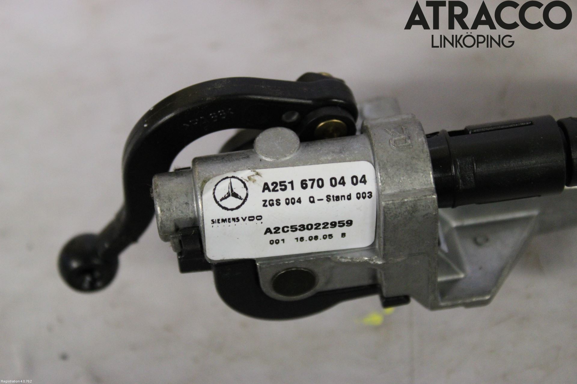 Mercedes-Benz MB R-KLASS (W251) 05-13 Ventilasjonsrute Åpningsmekani