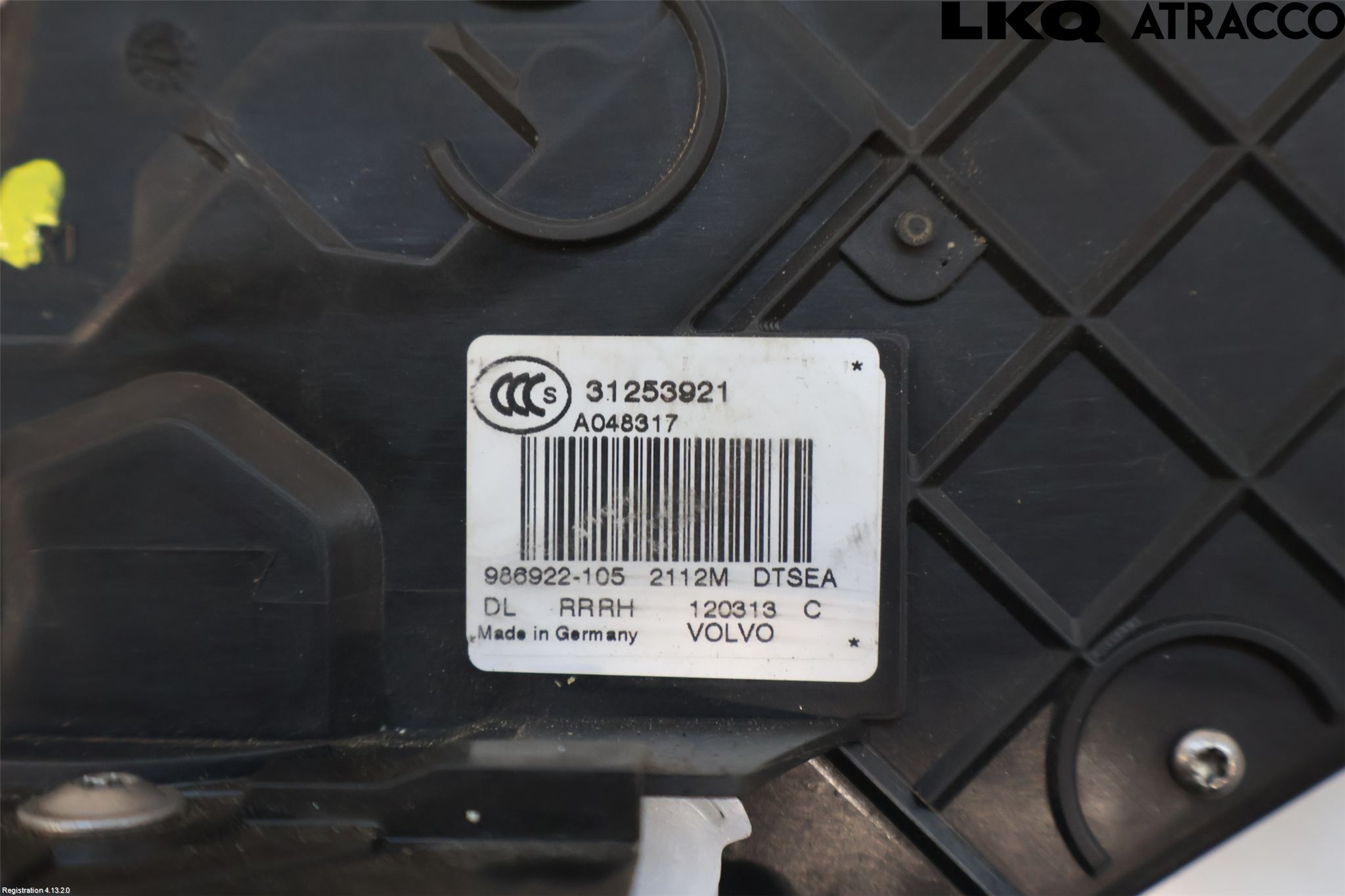 Volvo XC70 08-13 Dørlås - Låsekasse