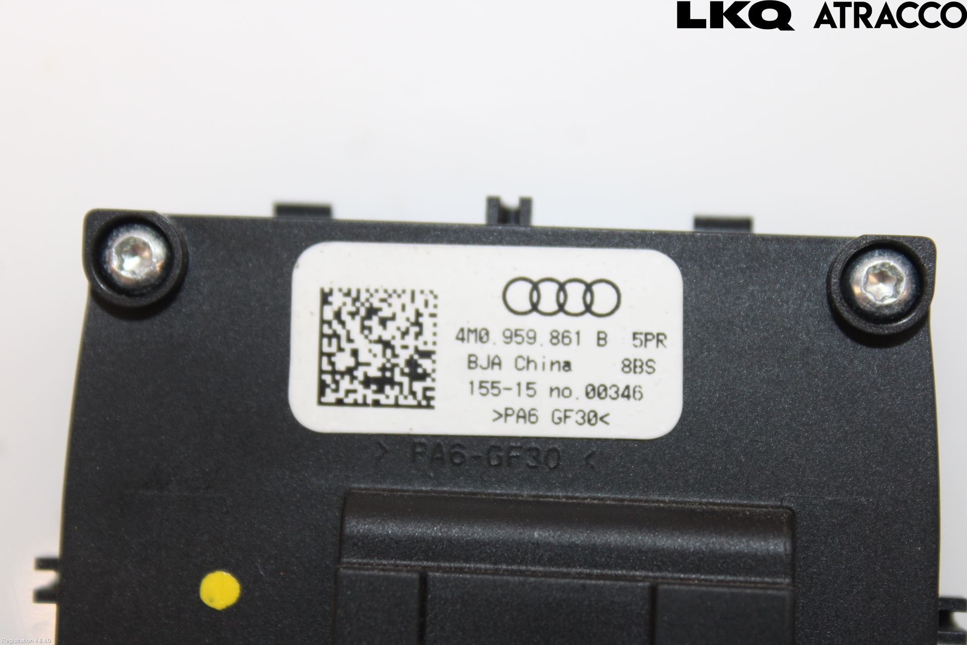 Audi Q7/SQ7 Bryter Sete Regulering