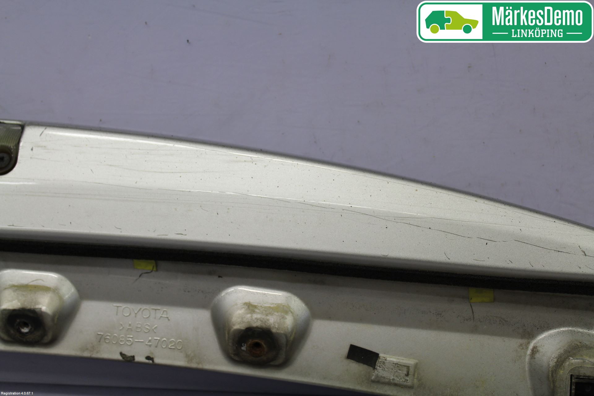 Toyota PRIUS NWH20 04-08 Spoiler Bakluke