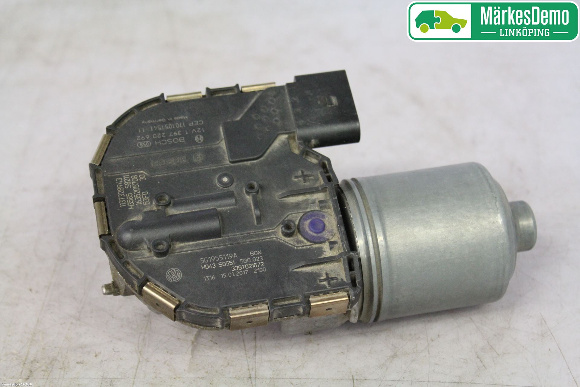 Volkswagen VW GOLF / E-GOLF VII 13-20 Viskermotor Frontrute