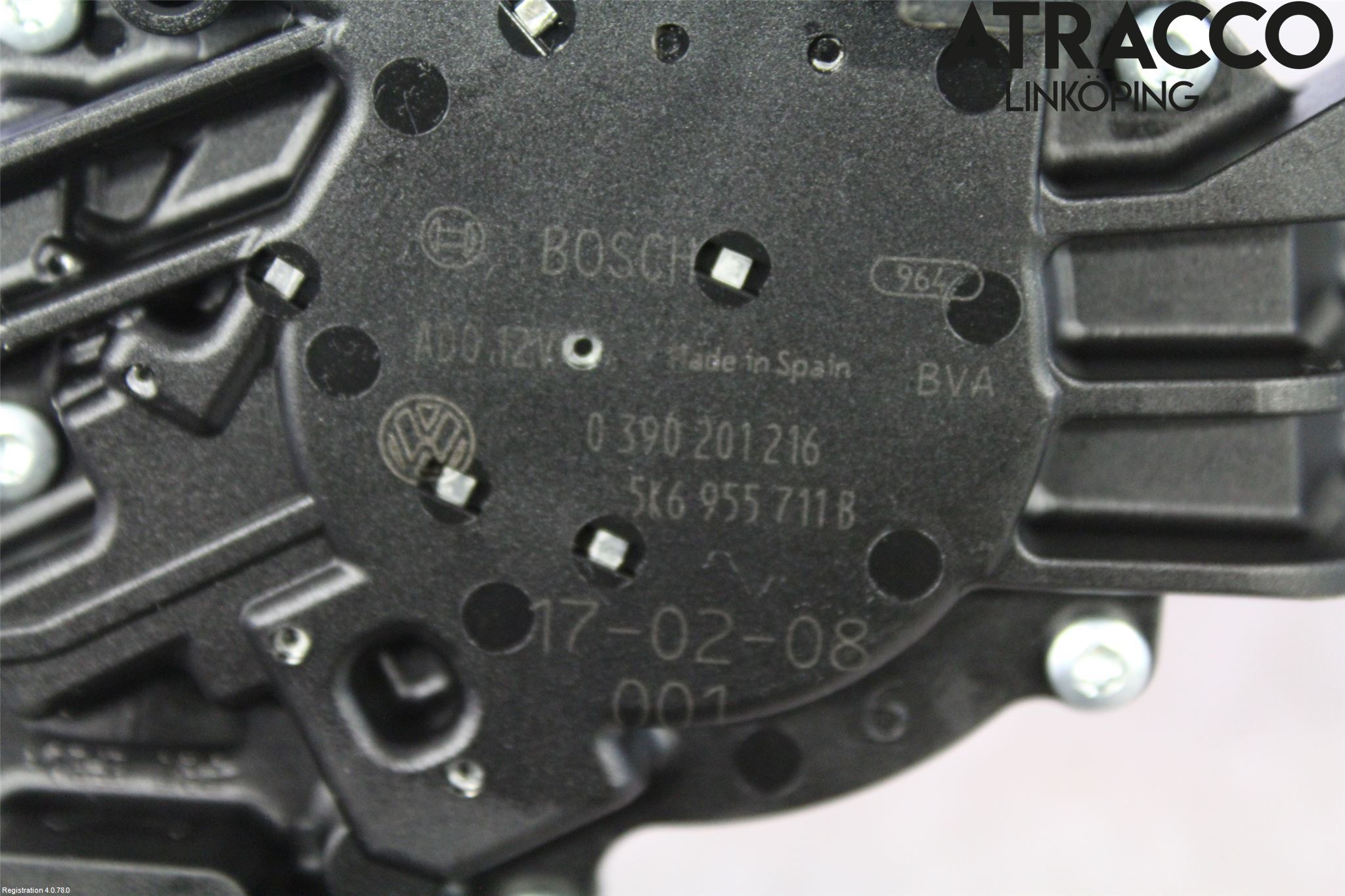 Volkswagen VW POLO 10-17 Viskermotor Bakluke