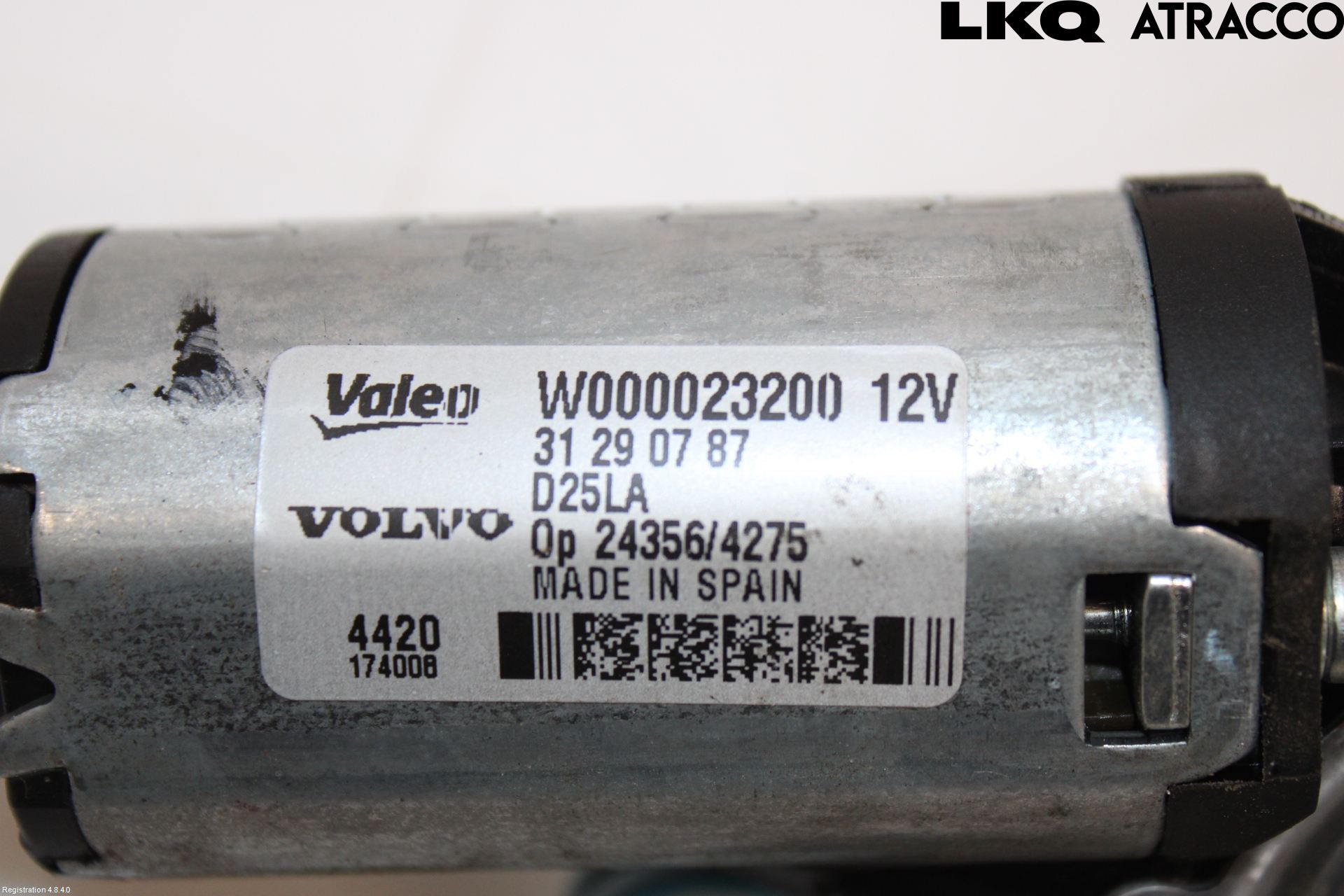 Volvo V70 08-13 Viskermotor Bakluke