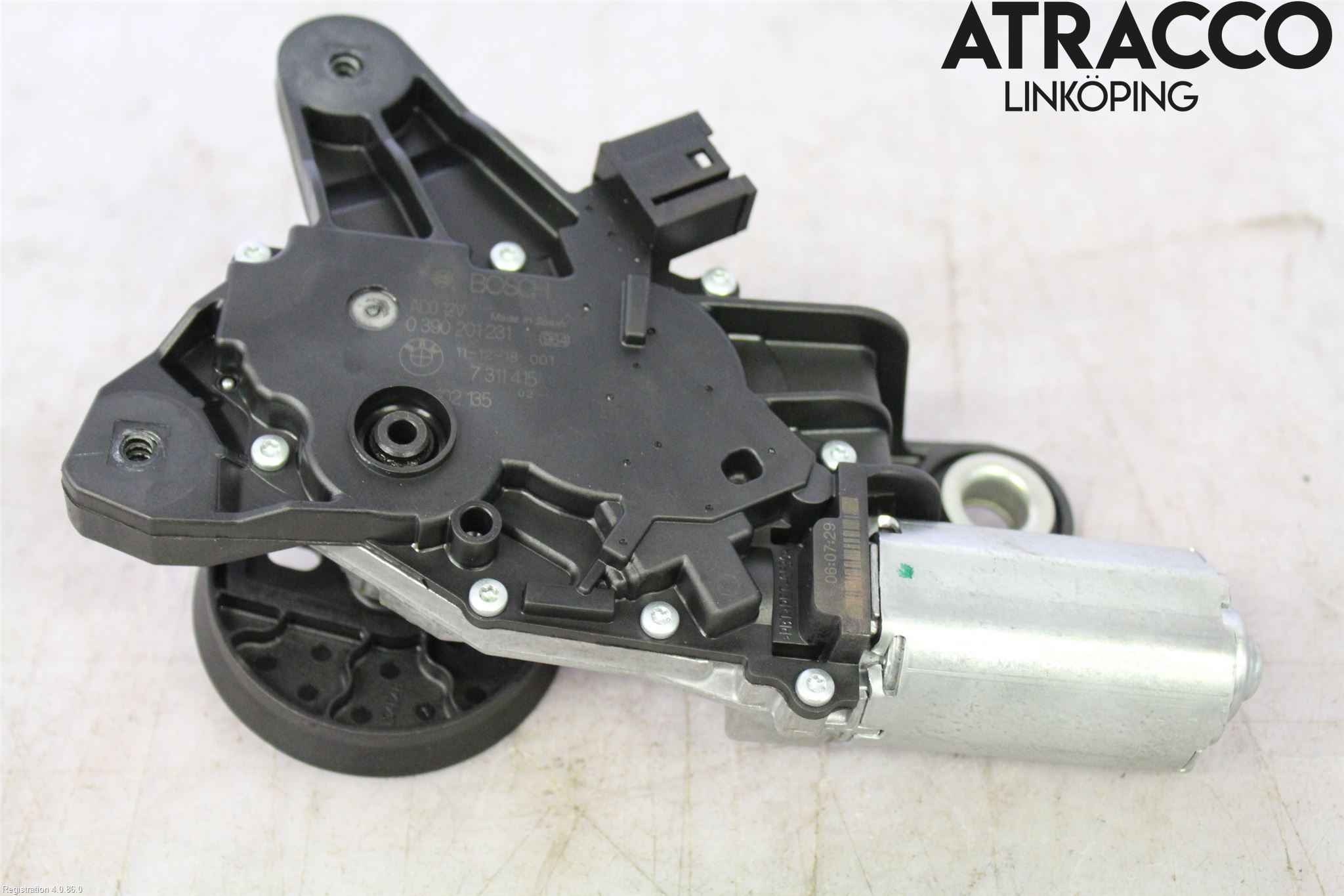 BMW 3 F30/F31/F80 12-19 Viskermotor Bakluke
