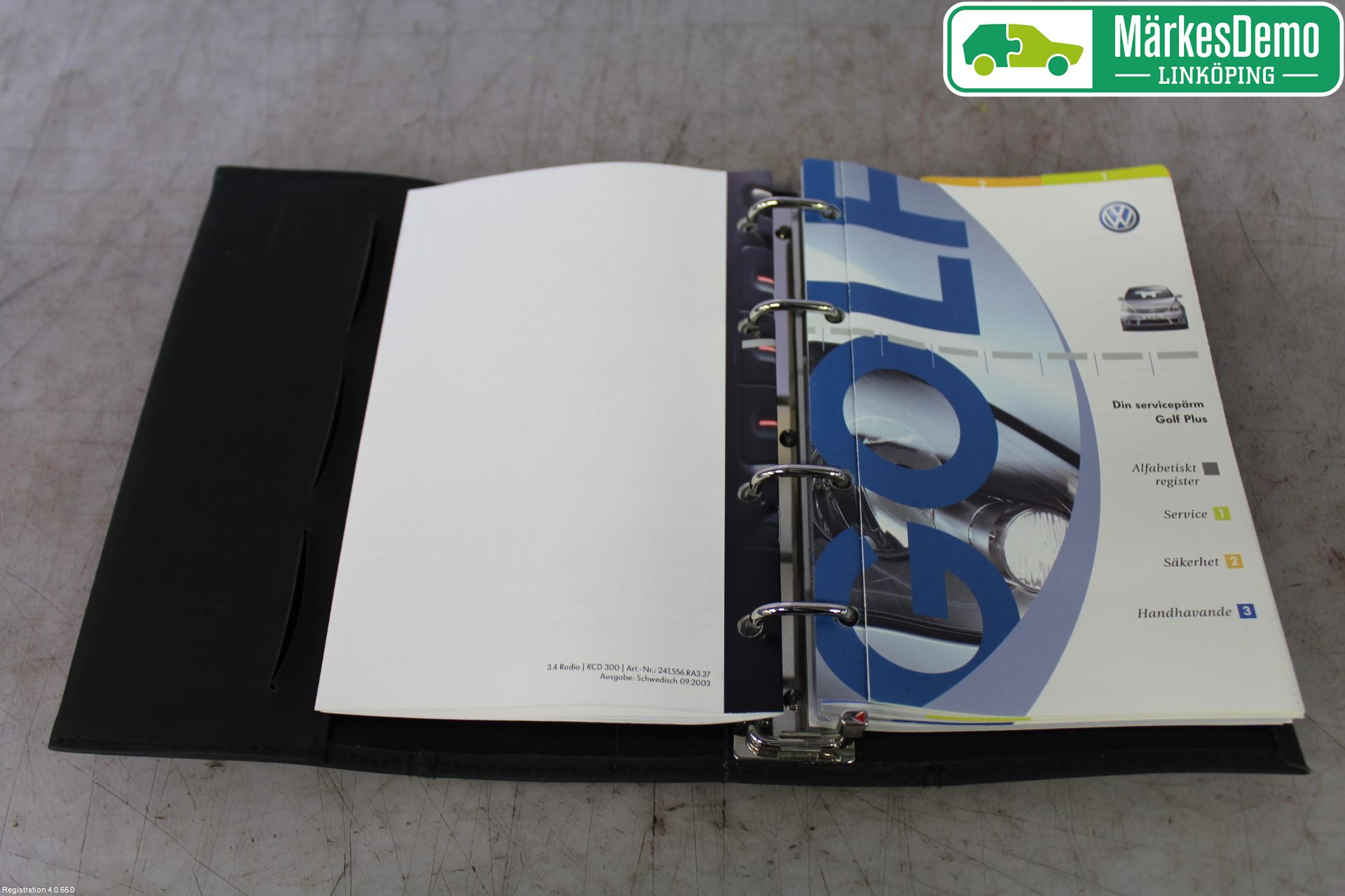 Volkswagen VW GOLF PLUS/CROSS GOLF 04-14 Instruksjonsbok