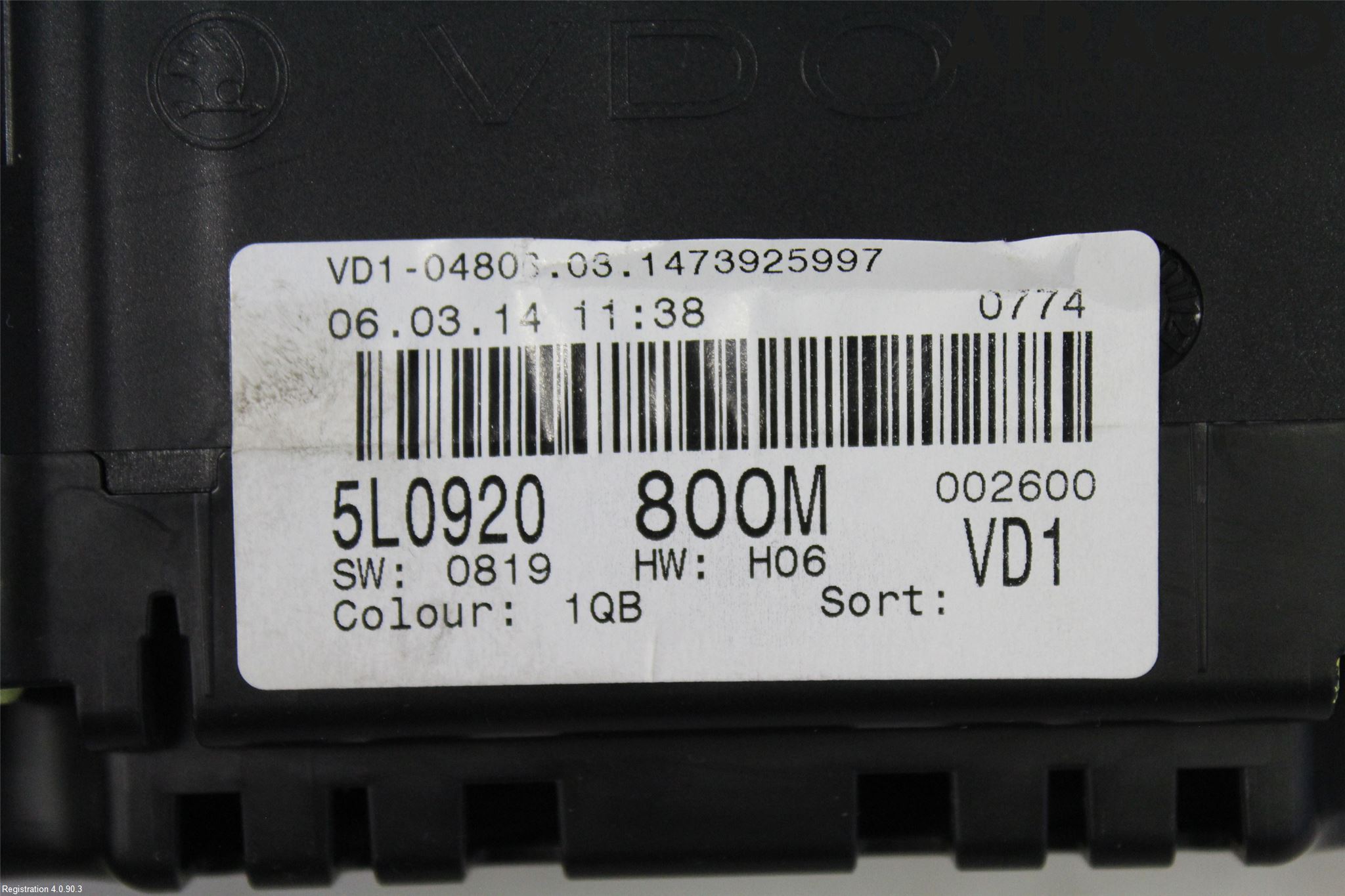 Skoda YETI Instr Kombinert