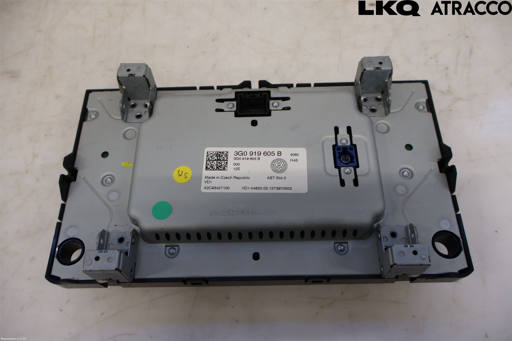 Volkswagen VW PASSAT 15-19 Stereo Radio Med Cd
