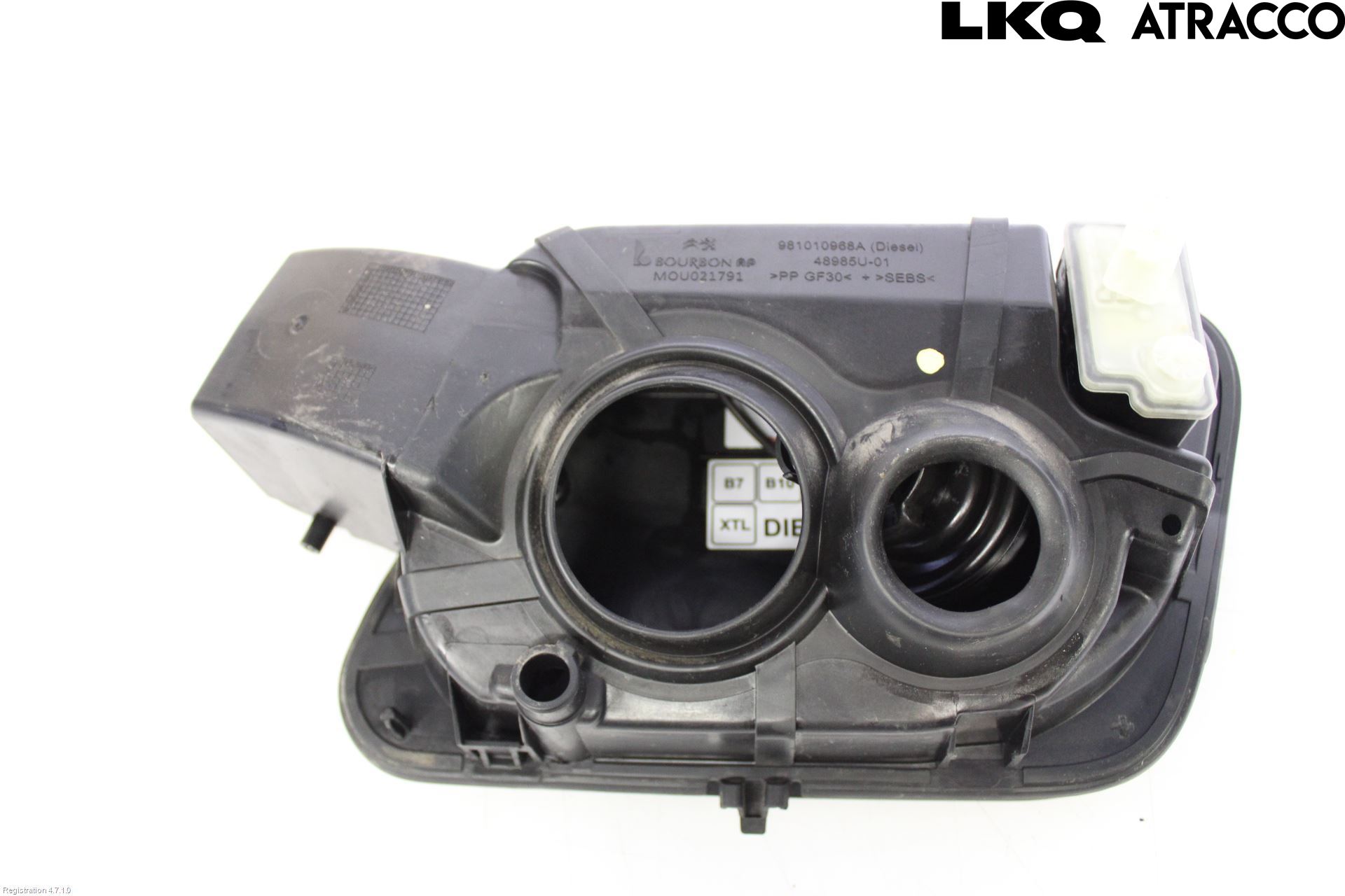Peugeot 3008 17-24 Drivstoff Tankluke