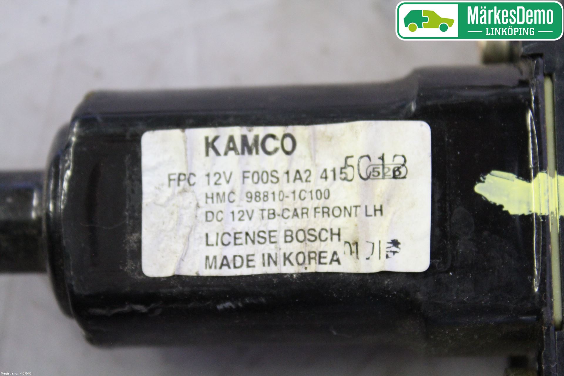 Hyundai GETZ Vindusheis El Komp