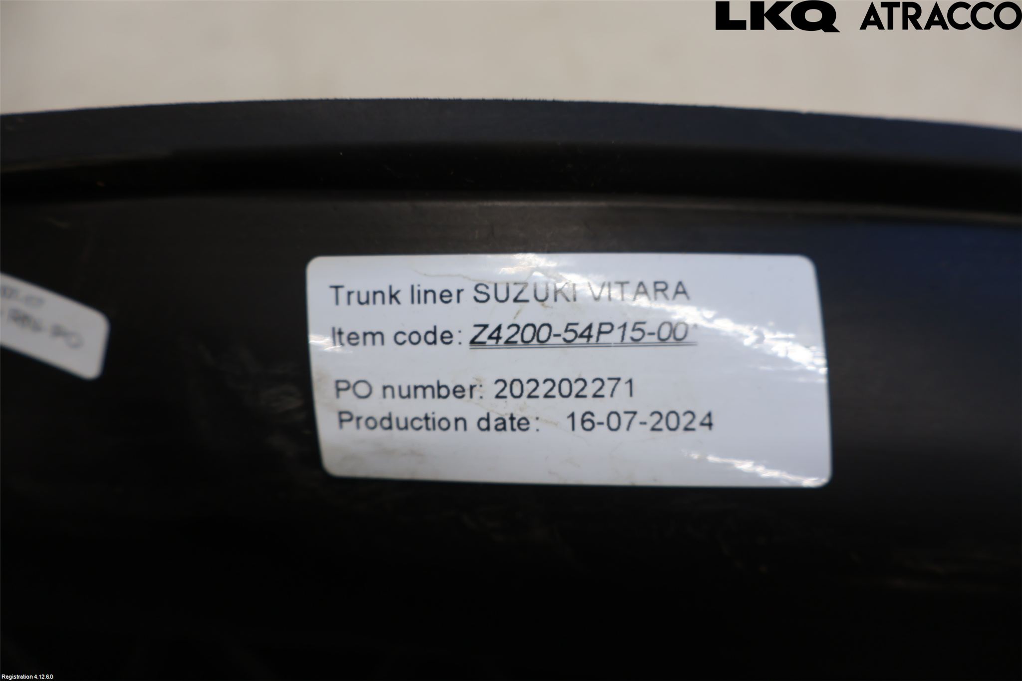 Suzuki VITARA 15- Innr Matte Bagasjerom