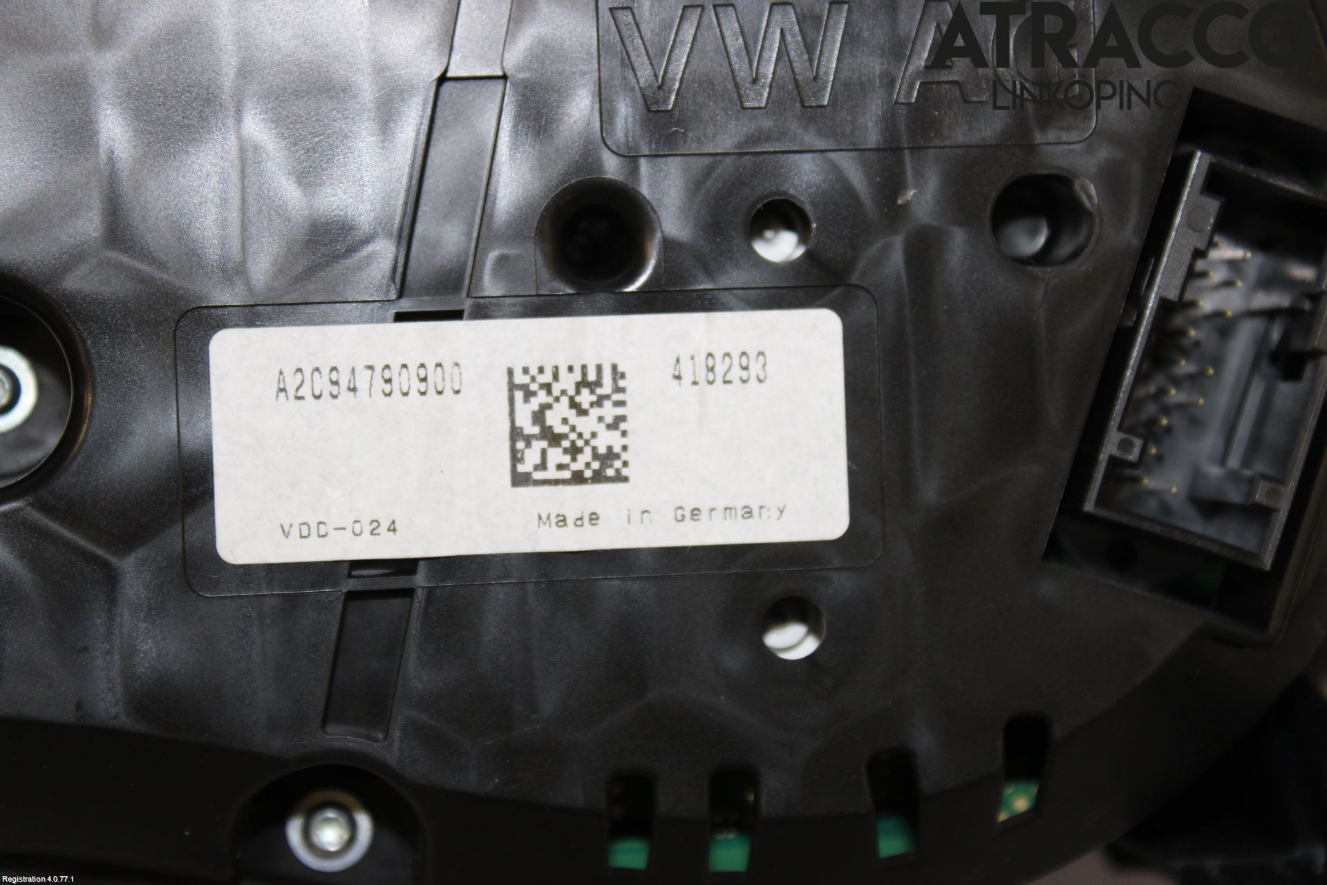 Volkswagen VW GOLF / E-GOLF VII 13-20 Instr Kombinert