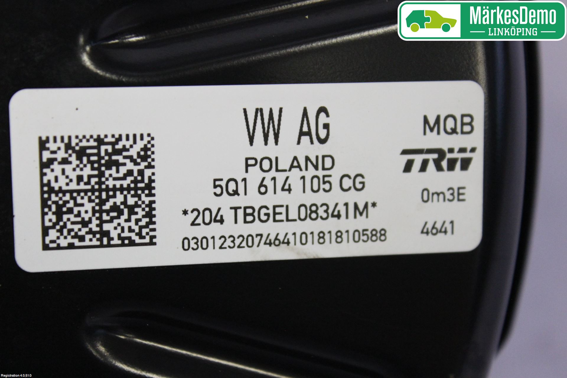 Volkswagen VW PASSAT 15-19 Bremseservo